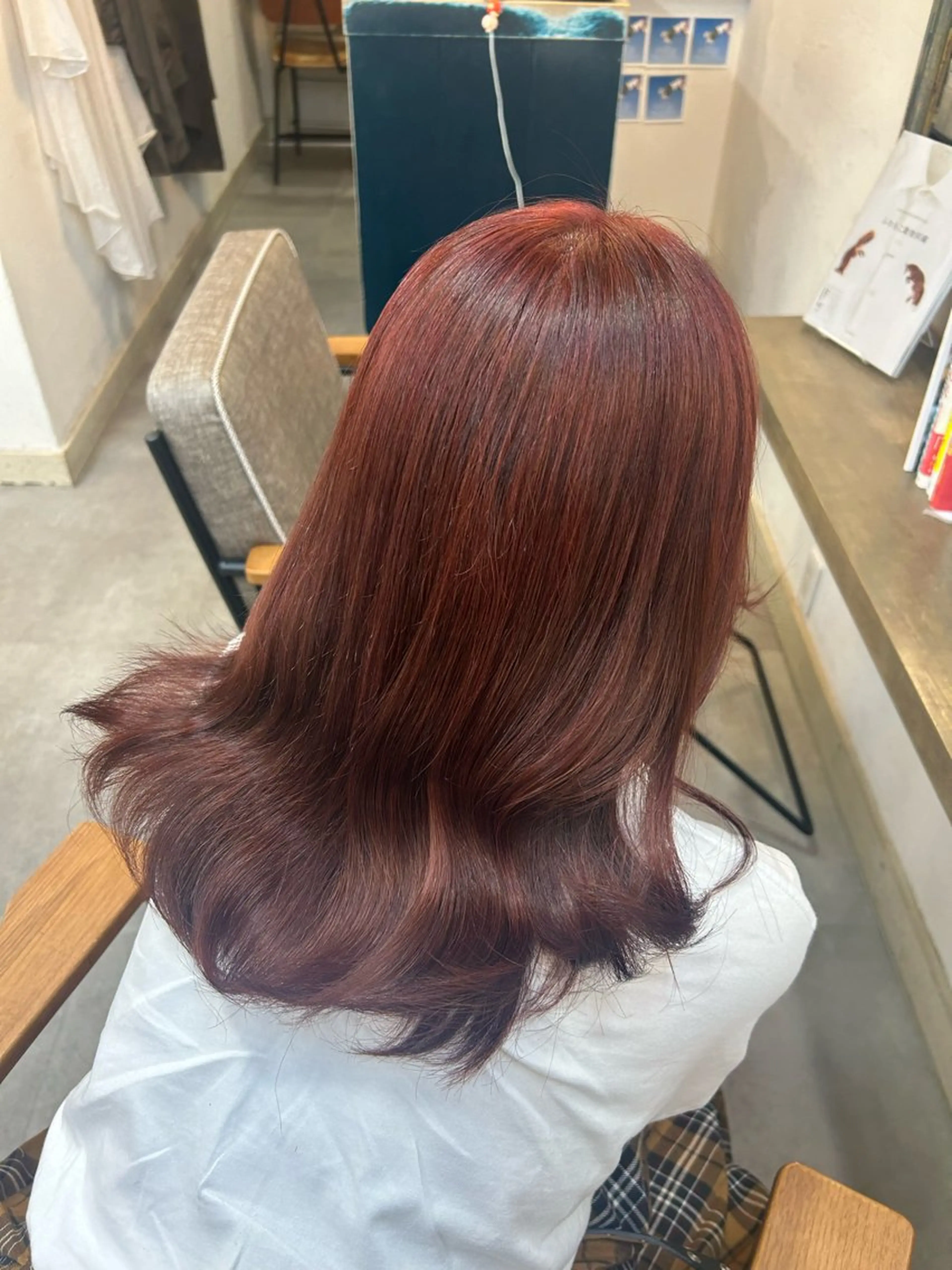 ロング カラー ブリーチ ブリーチなしカラー 🌱メンズカット募集 中🌱ナノコのヘアスタイル