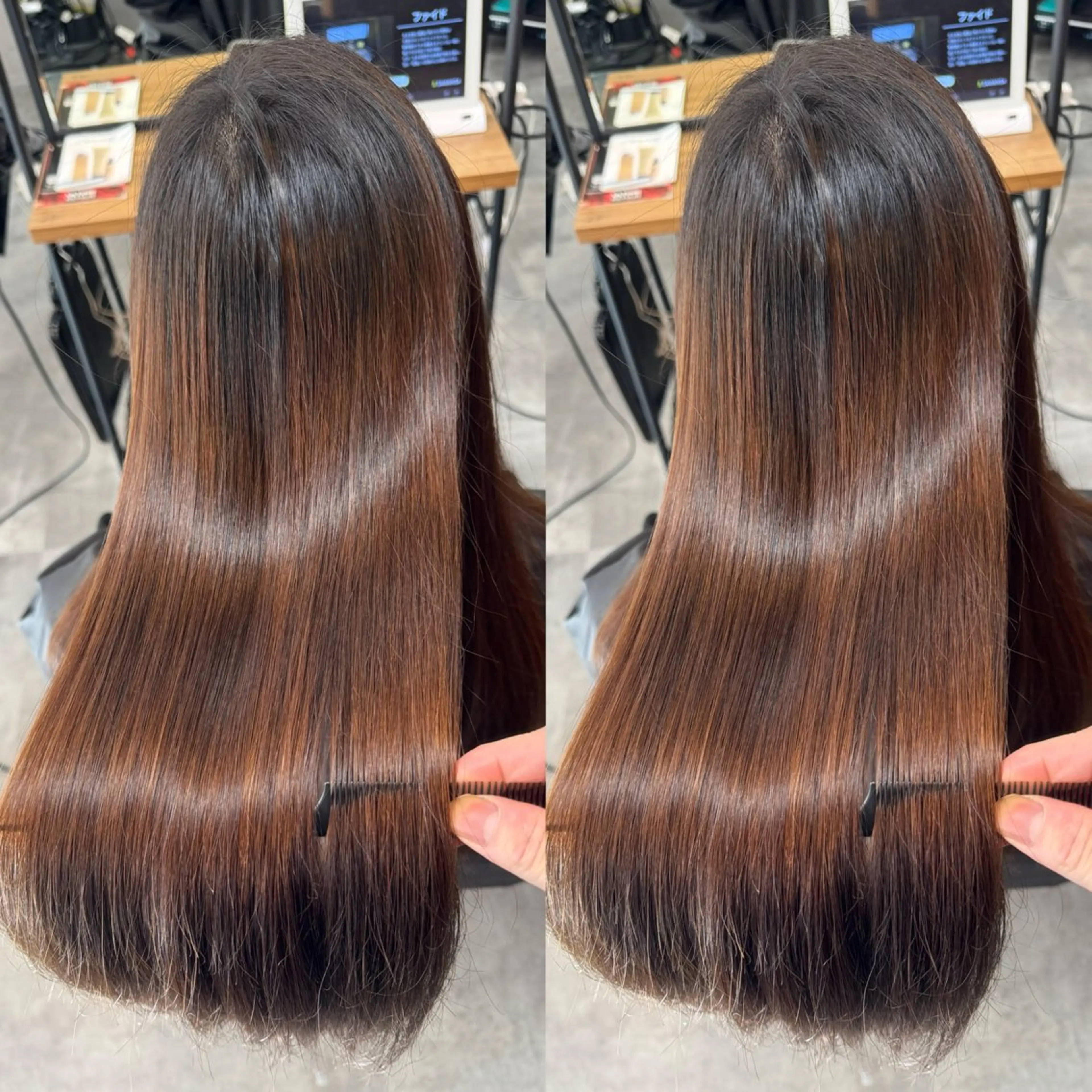 ロング 縮毛矯正 カット 縮毛矯正 トリートメント ANGELICA💎 ショウゴのヘアスタイル