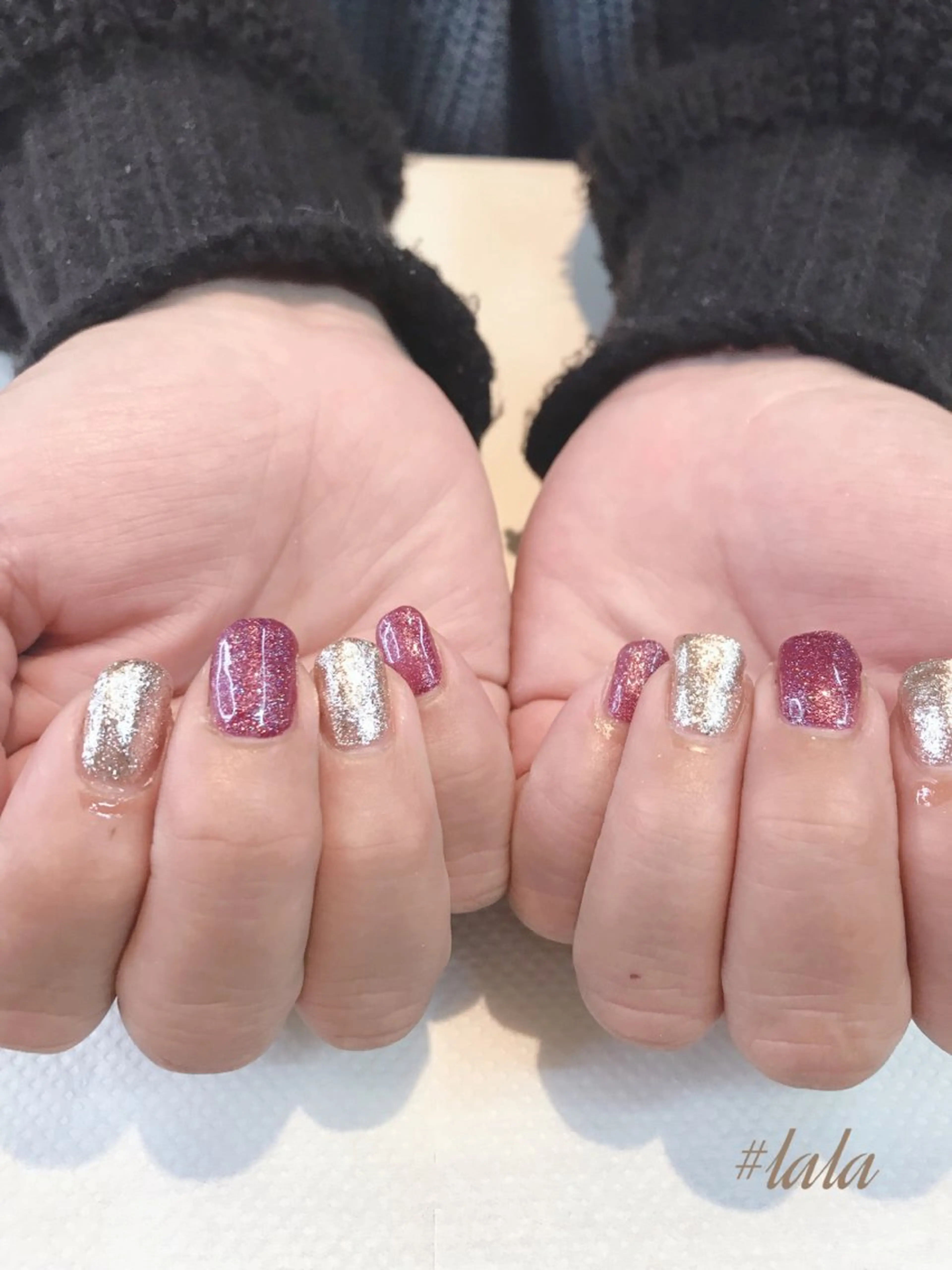 ネイル ワンカラーネイル ハンドネイル lala ららのネイルデザイン