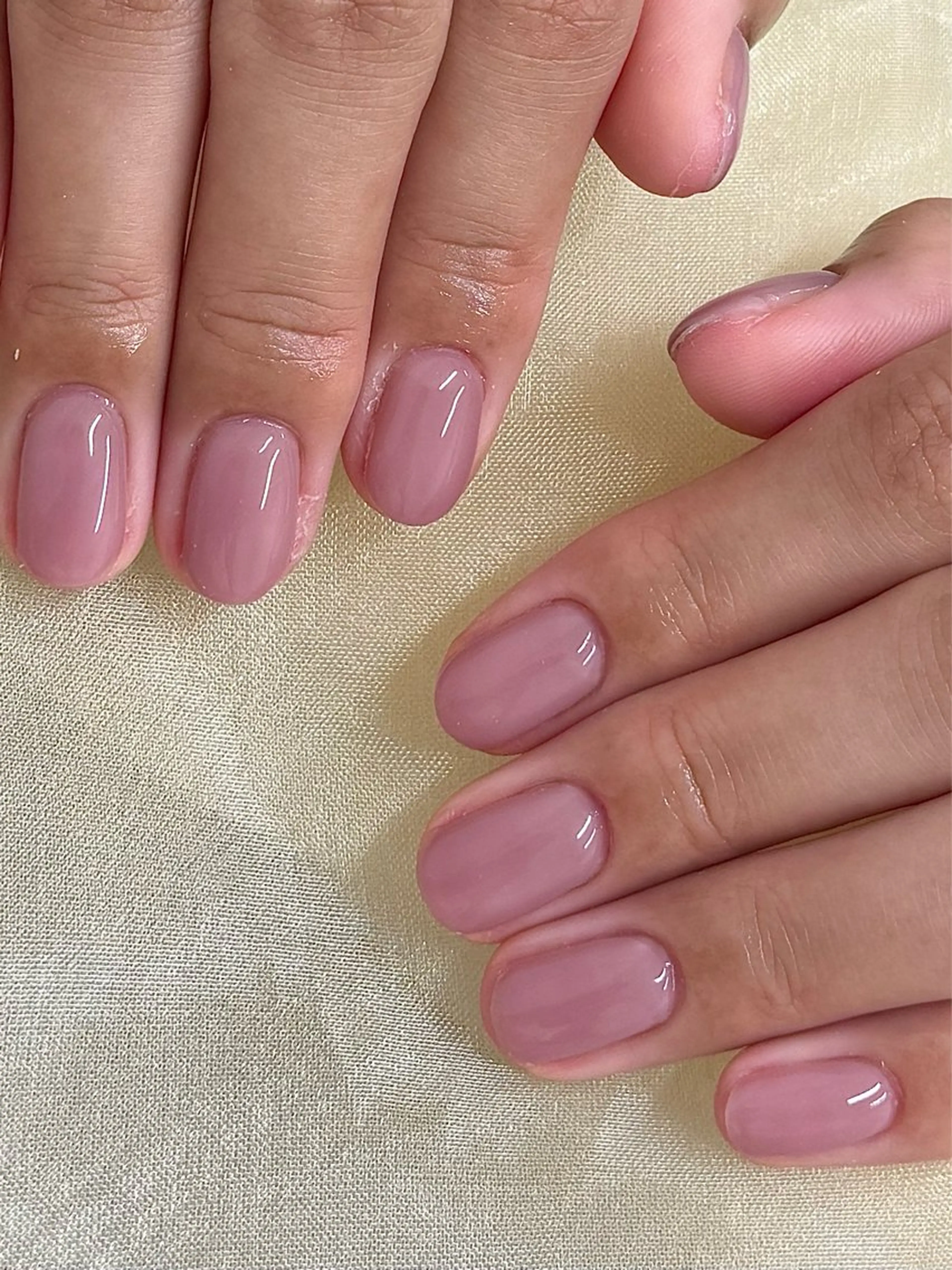 ネイル ワンカラーネイル mm TOKYO所属・れ かとのネイルデザイン