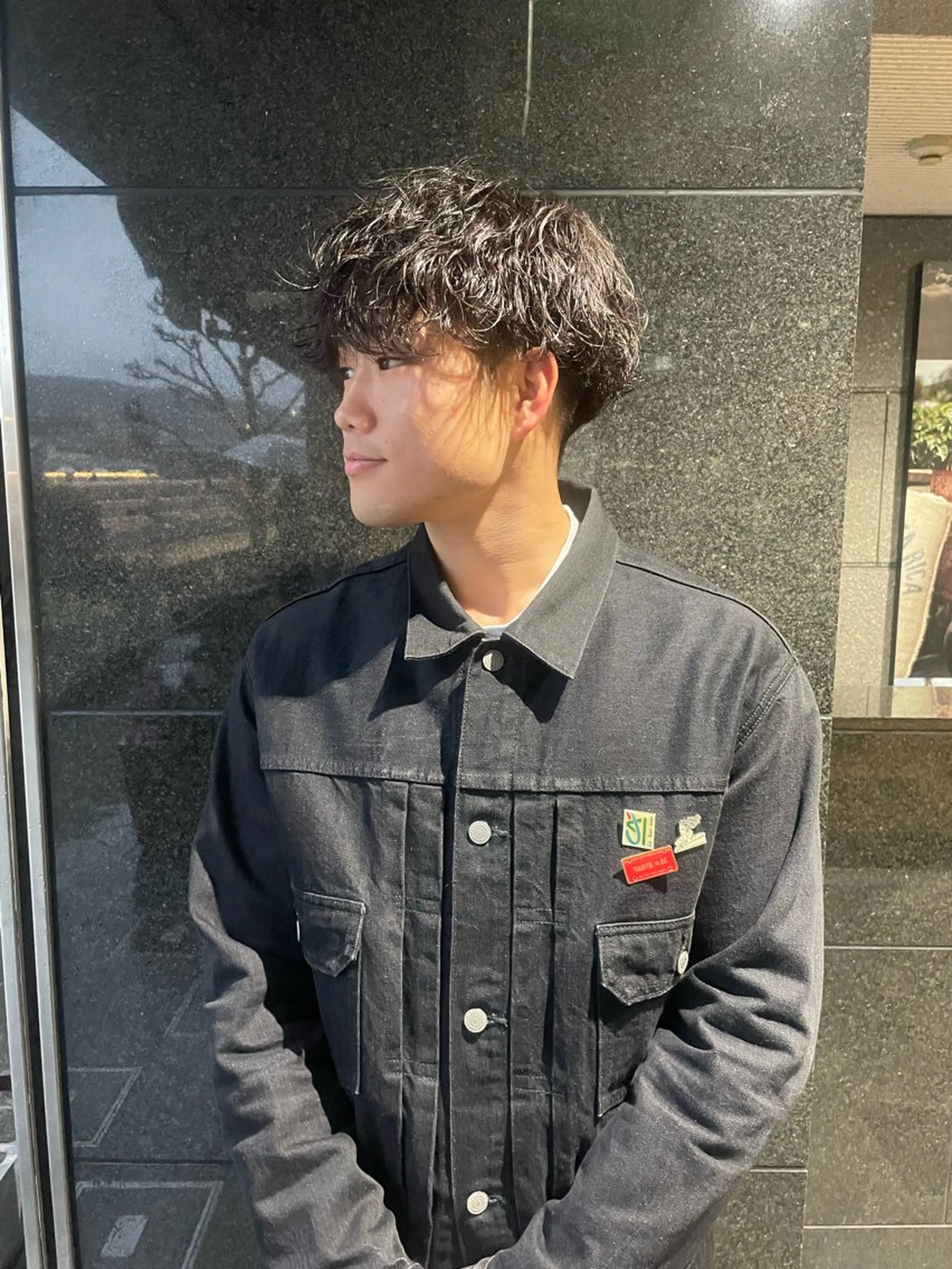 パーマ メンズ カット パーマ 野本光一朗/メンズ/ メンズパーマのヘアスタイル