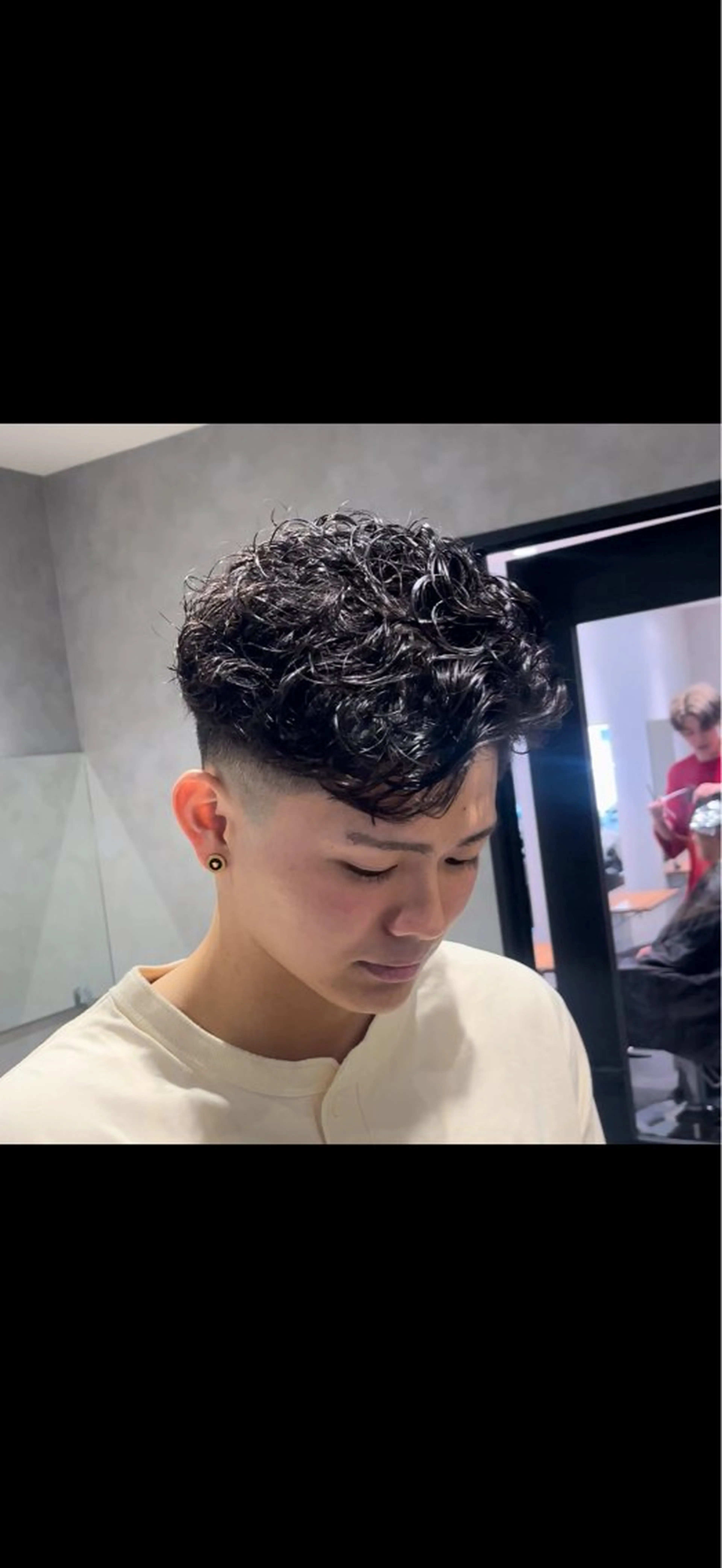 ショート パーマ メンズ メンズパーマ カット パーマ メンズパーマ特化 美容師kouyaのヘアスタイル