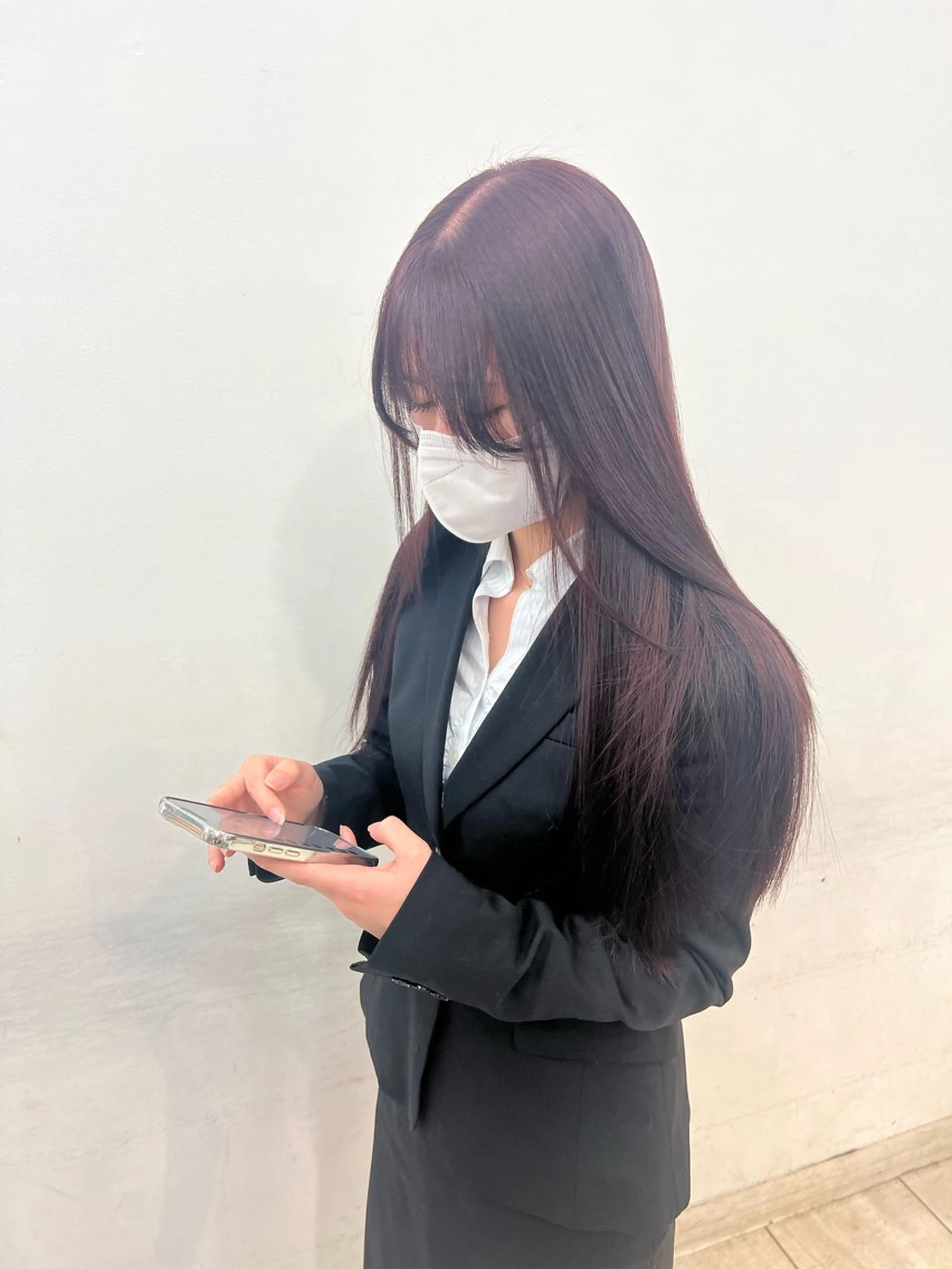 ロング カラー aid恵比寿所属・牧之瀬 拓海のヘアスタイル