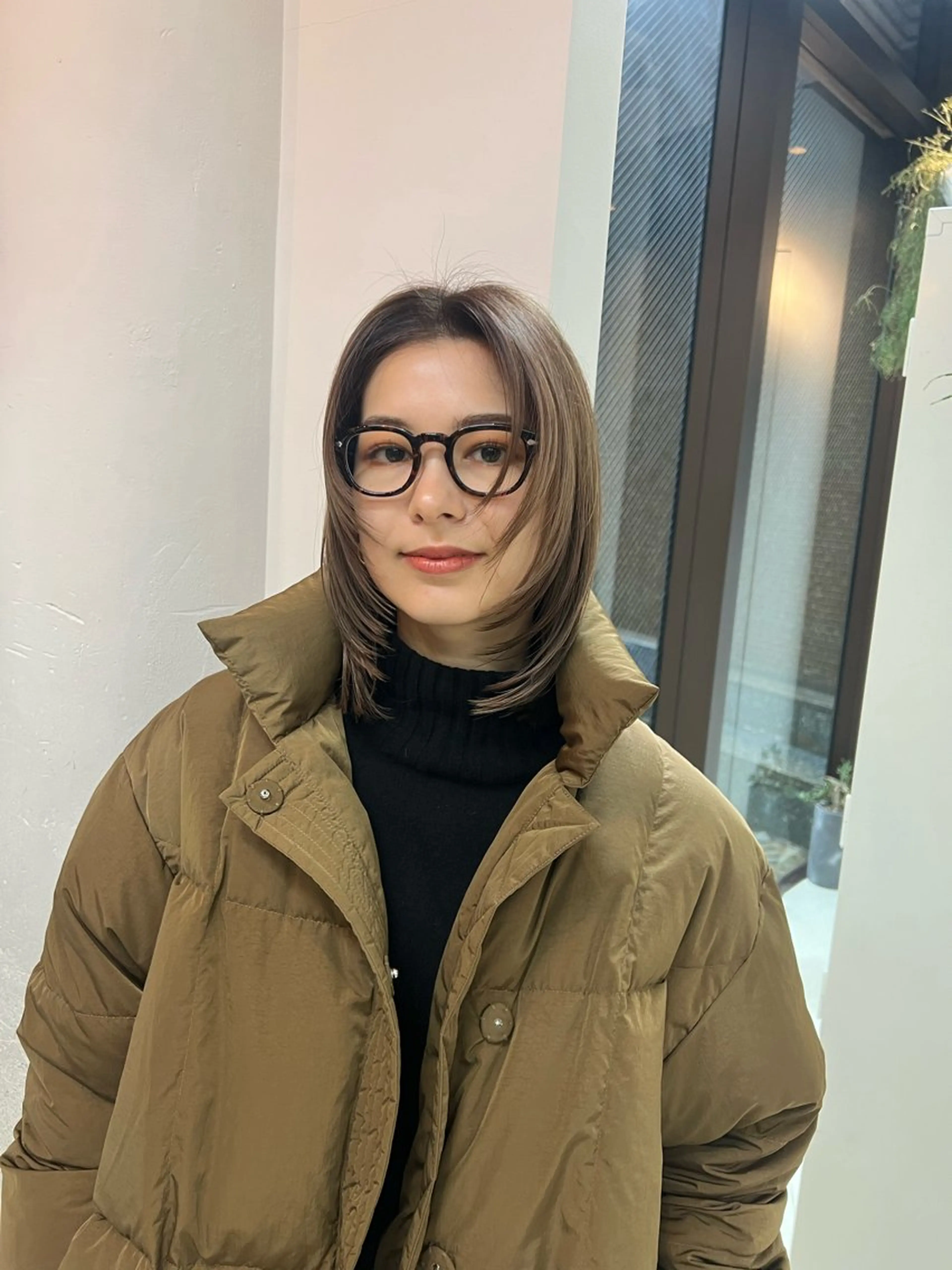 セミロング mee.所属・透明感カラー /あづき⭐️のヘアスタイル