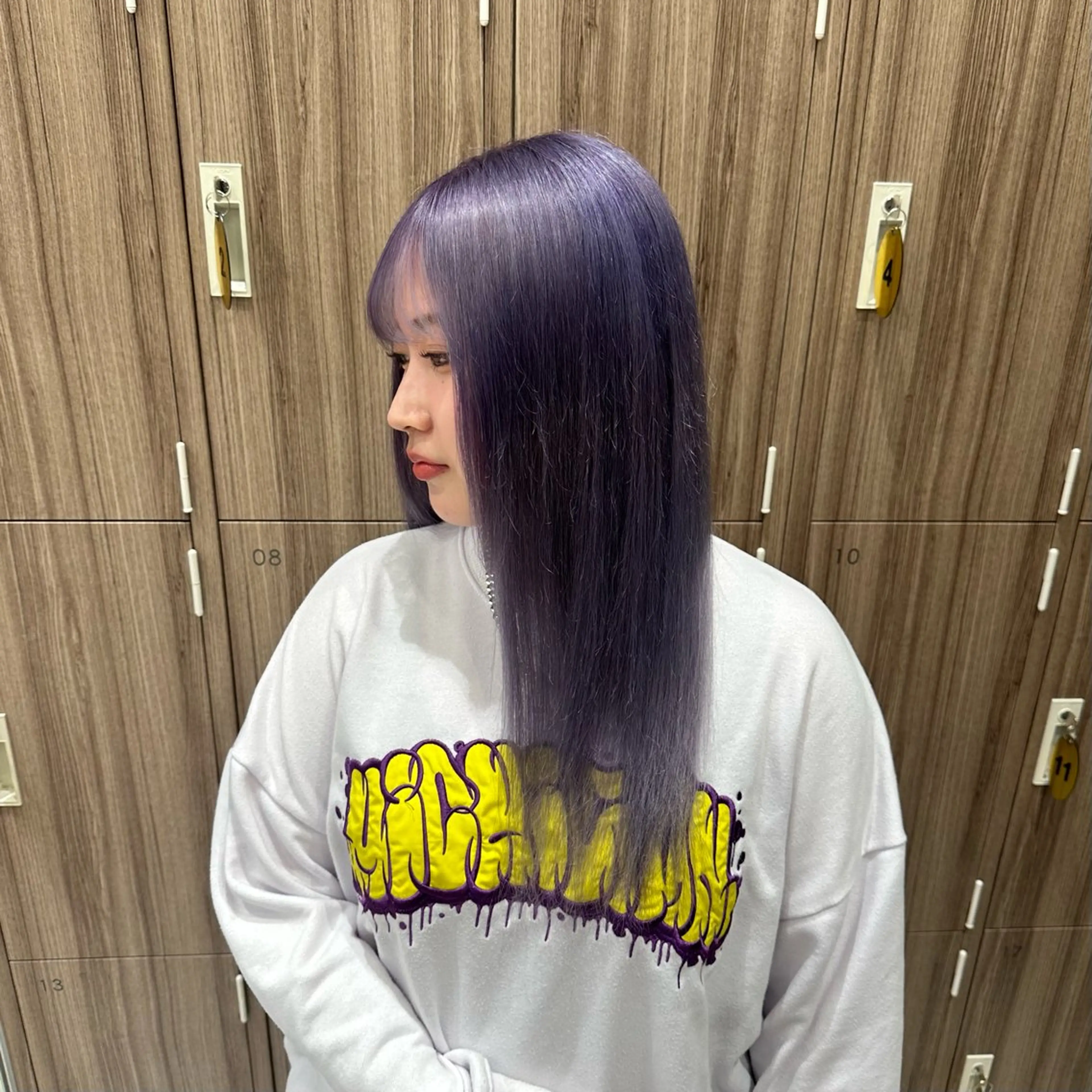 ロング カラー ブリーチ ブリーチなしカラー 𓍯暖色/韓国風 田中沙羅‎𓍯のヘアスタイル