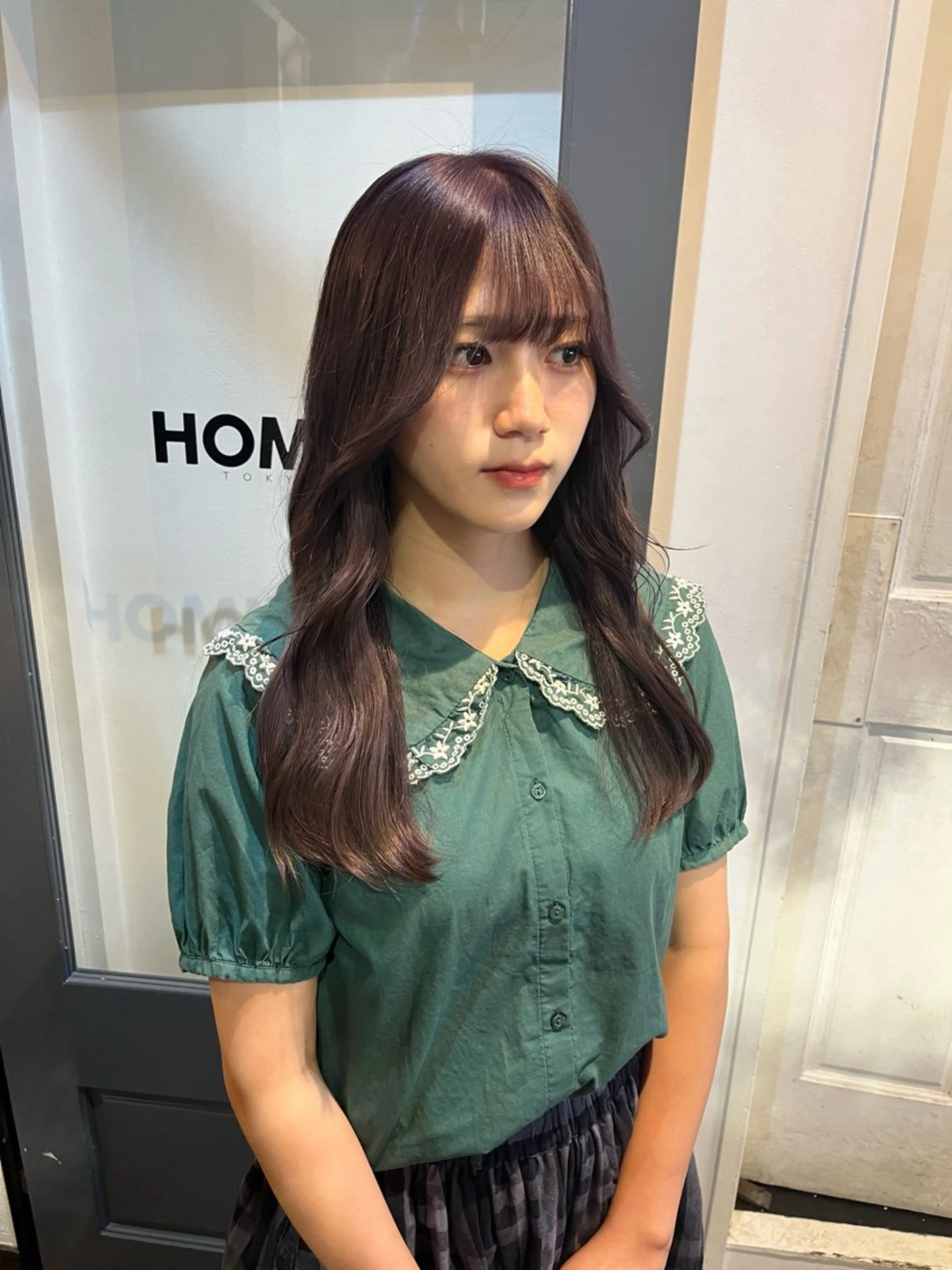 ロング カラー HOMIE TOKYO所属・sora / 渋谷 / ハイトーンのヘアスタイル