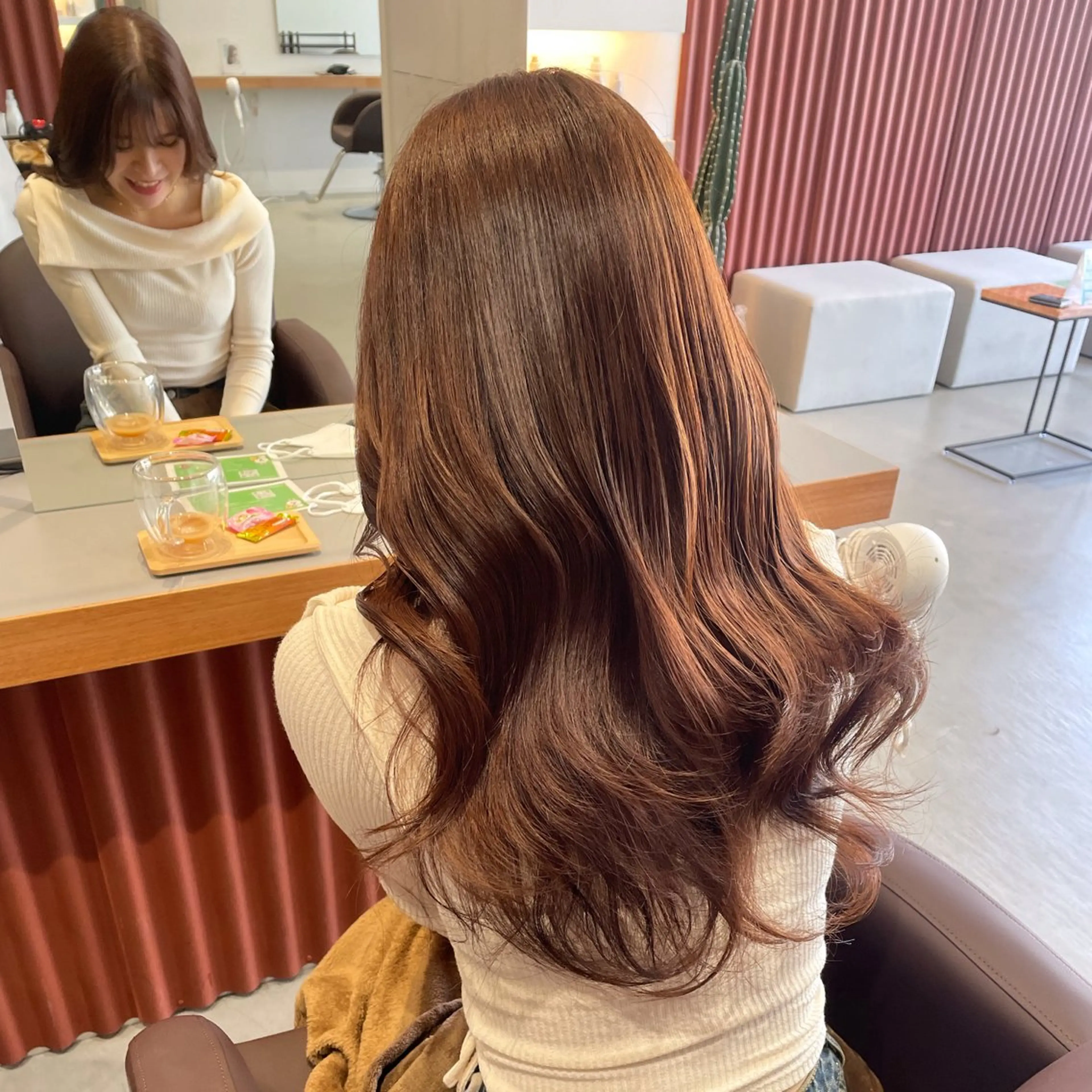 ロング カラー ロング カット ヘアカラー トリートメント 北九州美容室 🕊️わかな✂︎のヘアスタイル