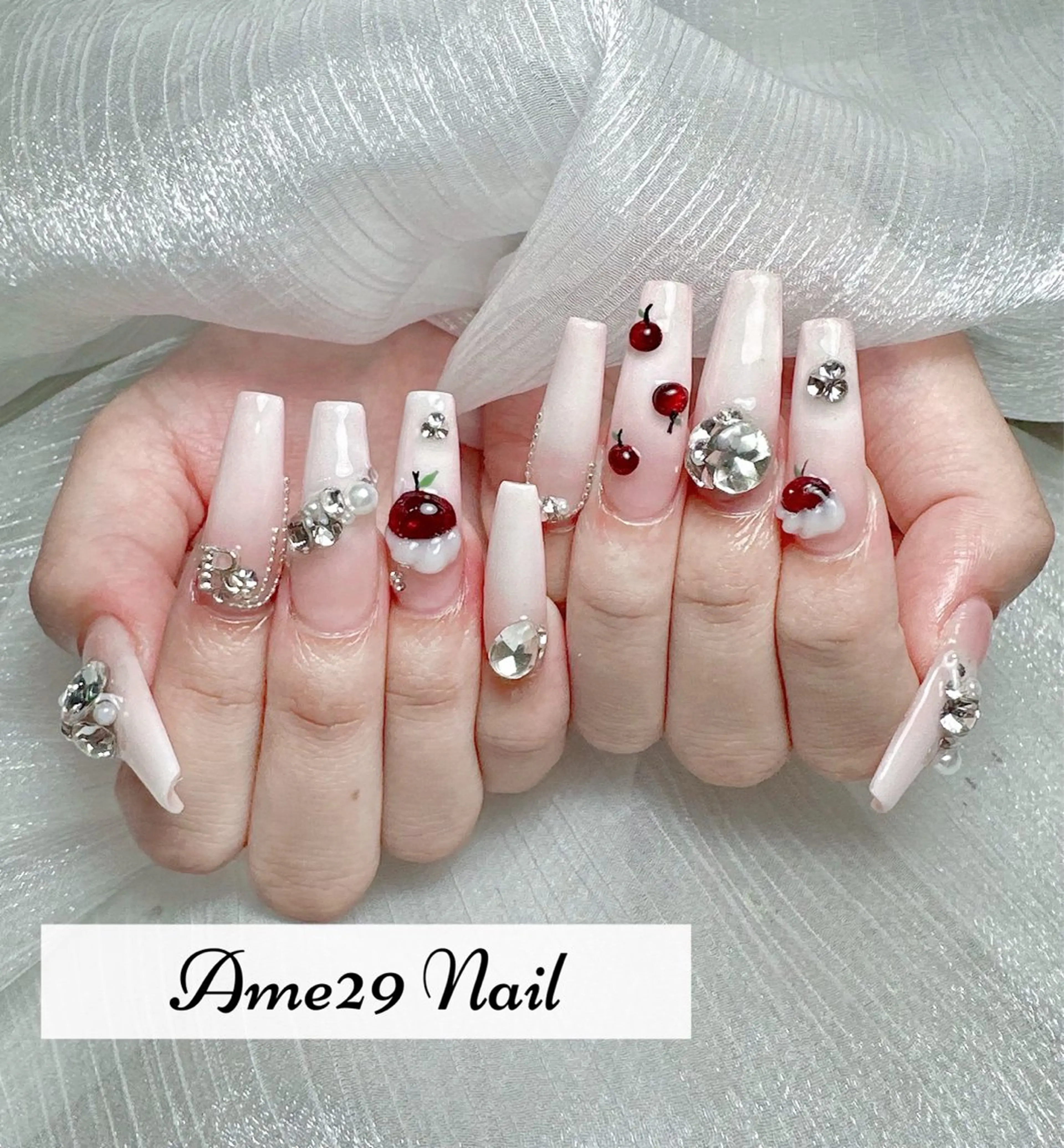 ネイル スカルプネイル AME29 Nail ネイルサロンのネイルデザイン