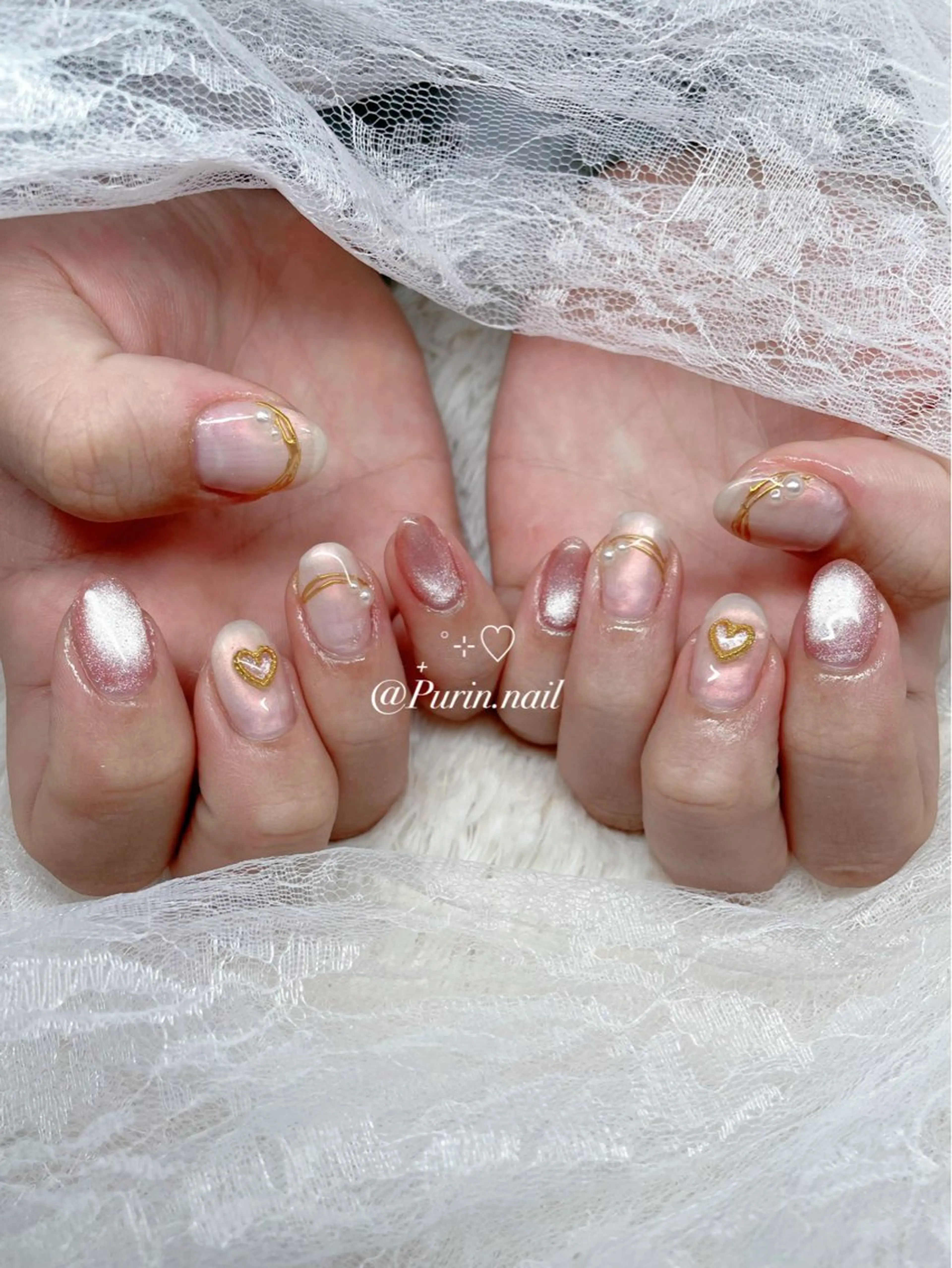 ネイル ハンドネイル Nails by Purin🍮のネイルデザイン