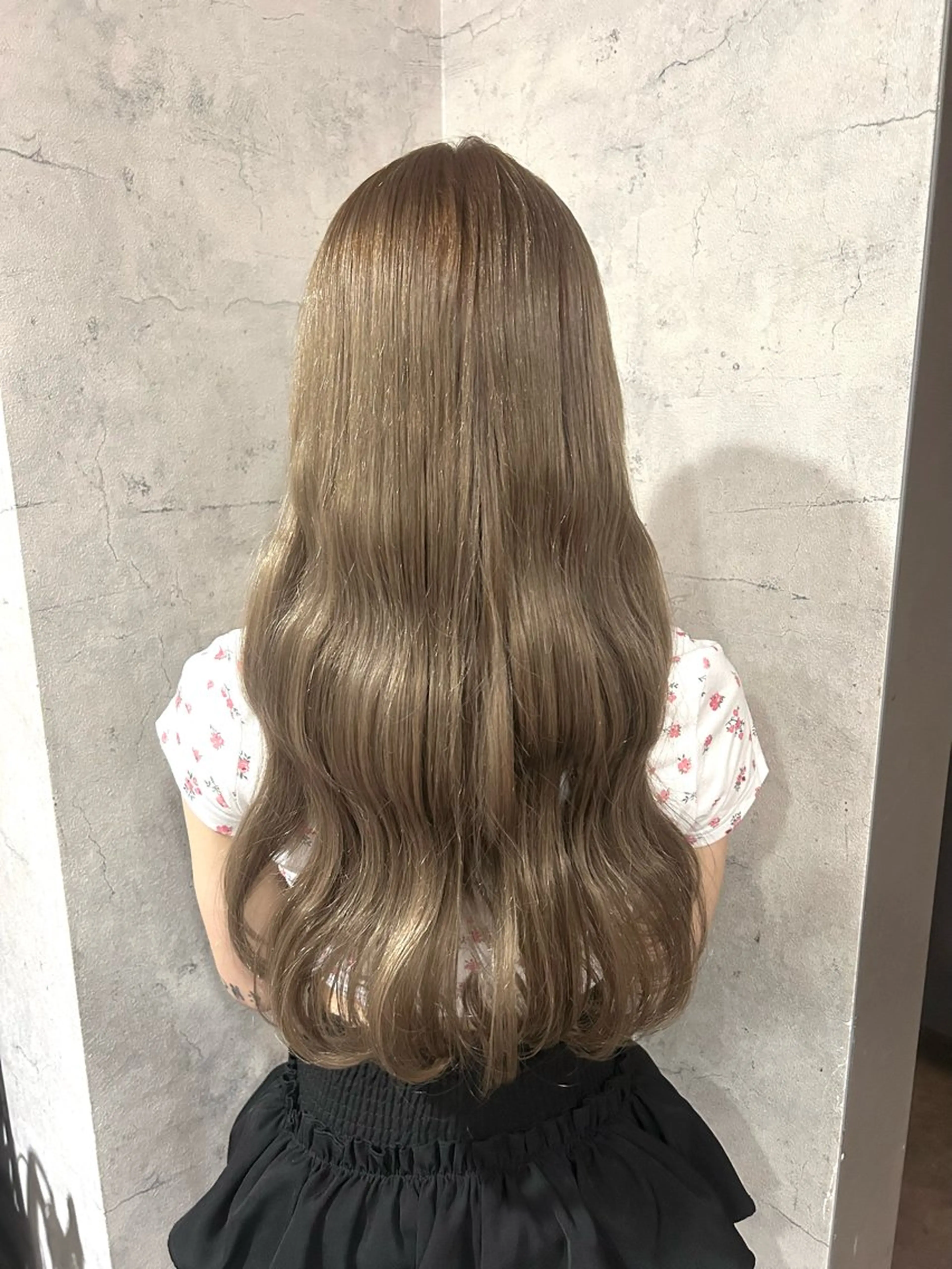 ロング カラー ヘーゼル ヘアカラー トリートメント パーソナルカラー 診断🍀マリンのヘアスタイル