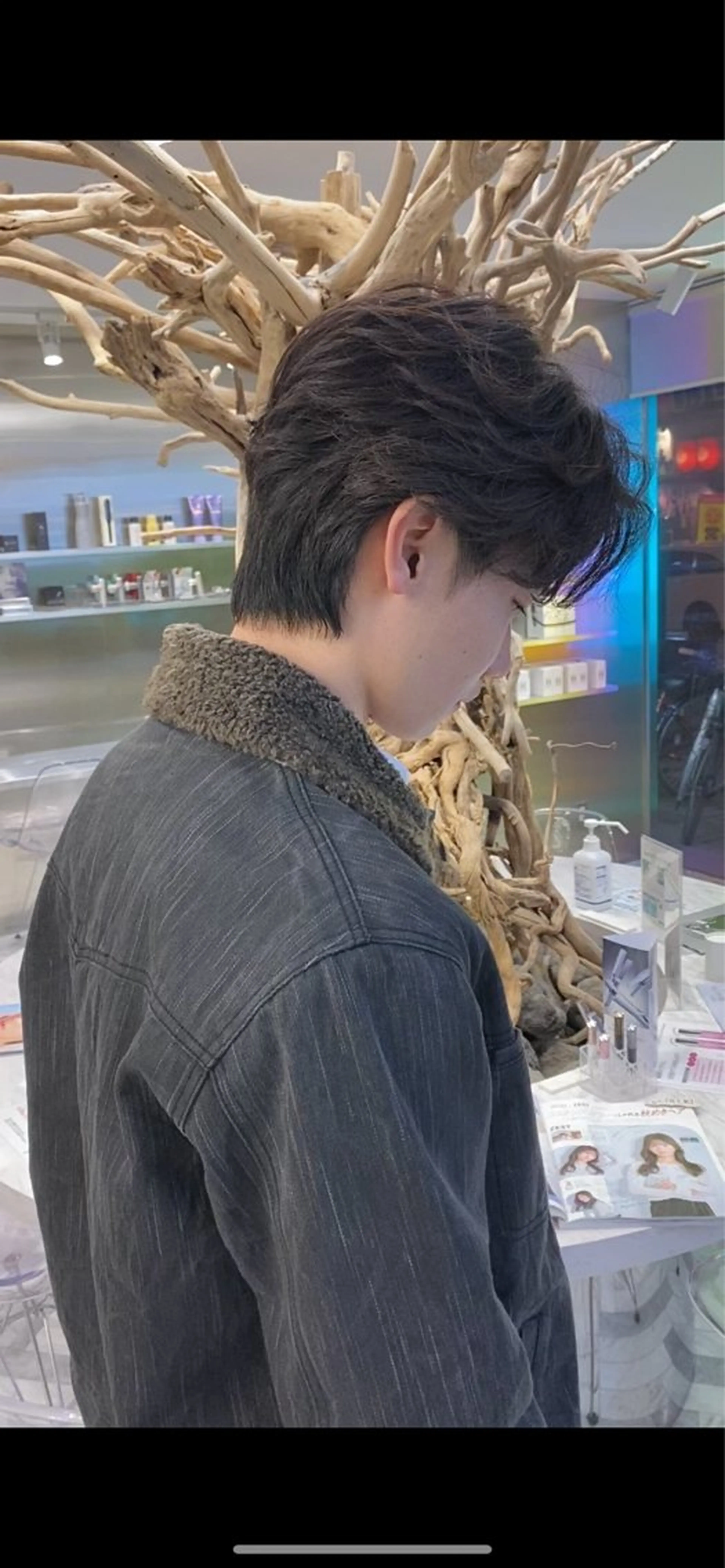 パーマ メンズ カット パーマ シャドウパーマ/ ルーズパーマ/メンズのヘアスタイル