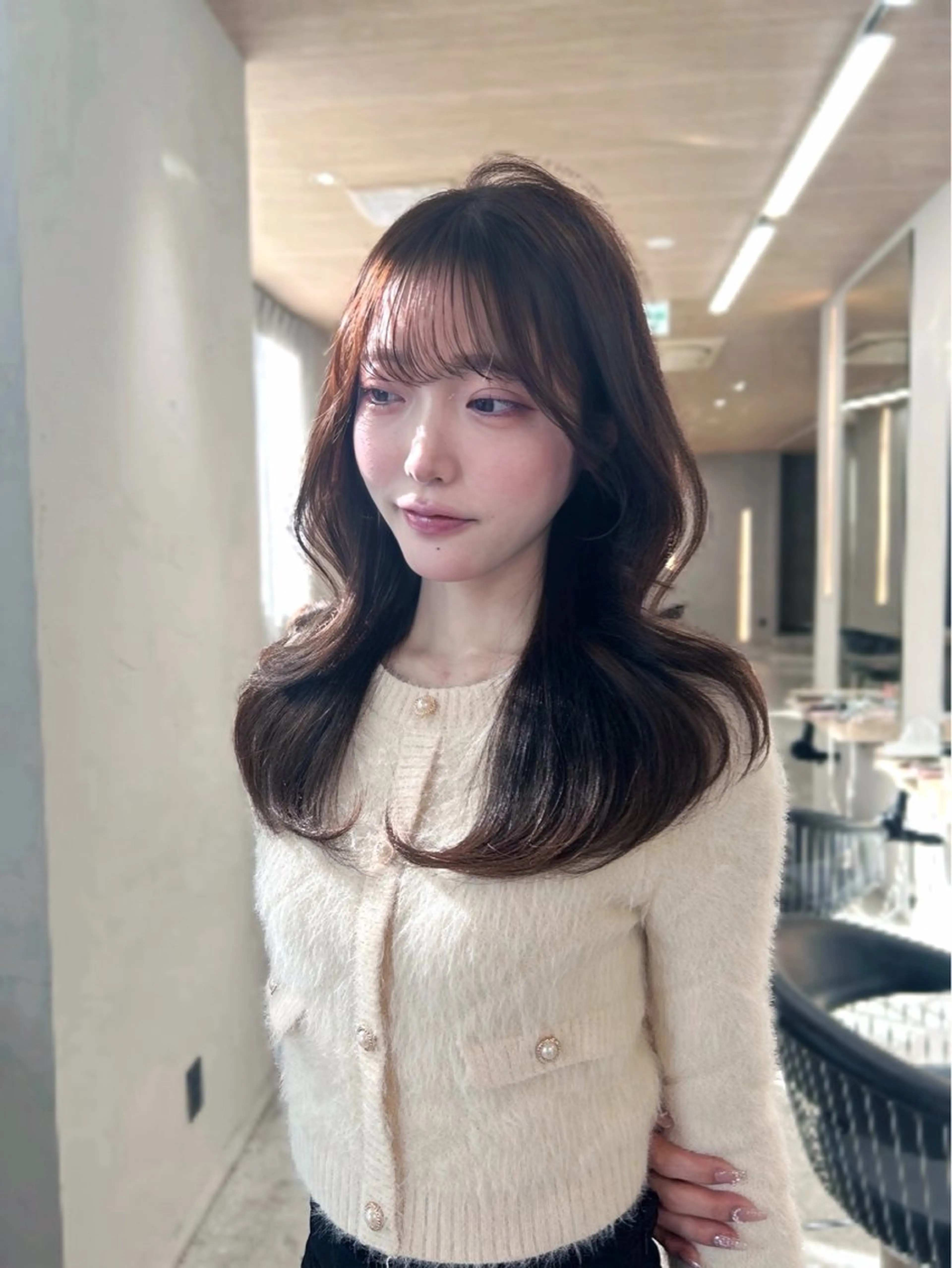 ロング カット ヘアカラー votan渋谷所属・木串 楽人のヘアスタイル