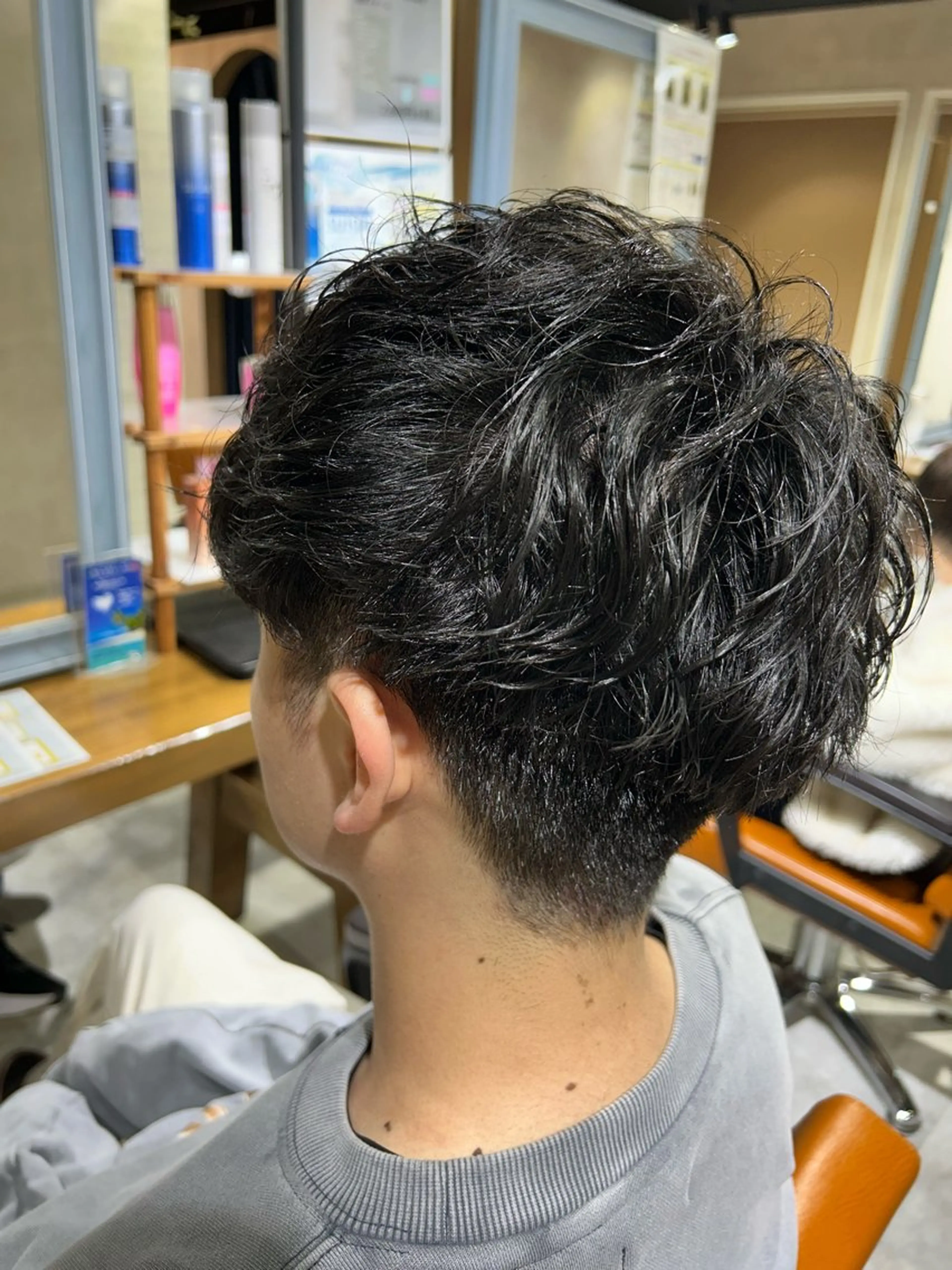 メンズ カット パーマ Rigoletto所属・ショート/レイヤー 🎀細沼玲花のヘアスタイル