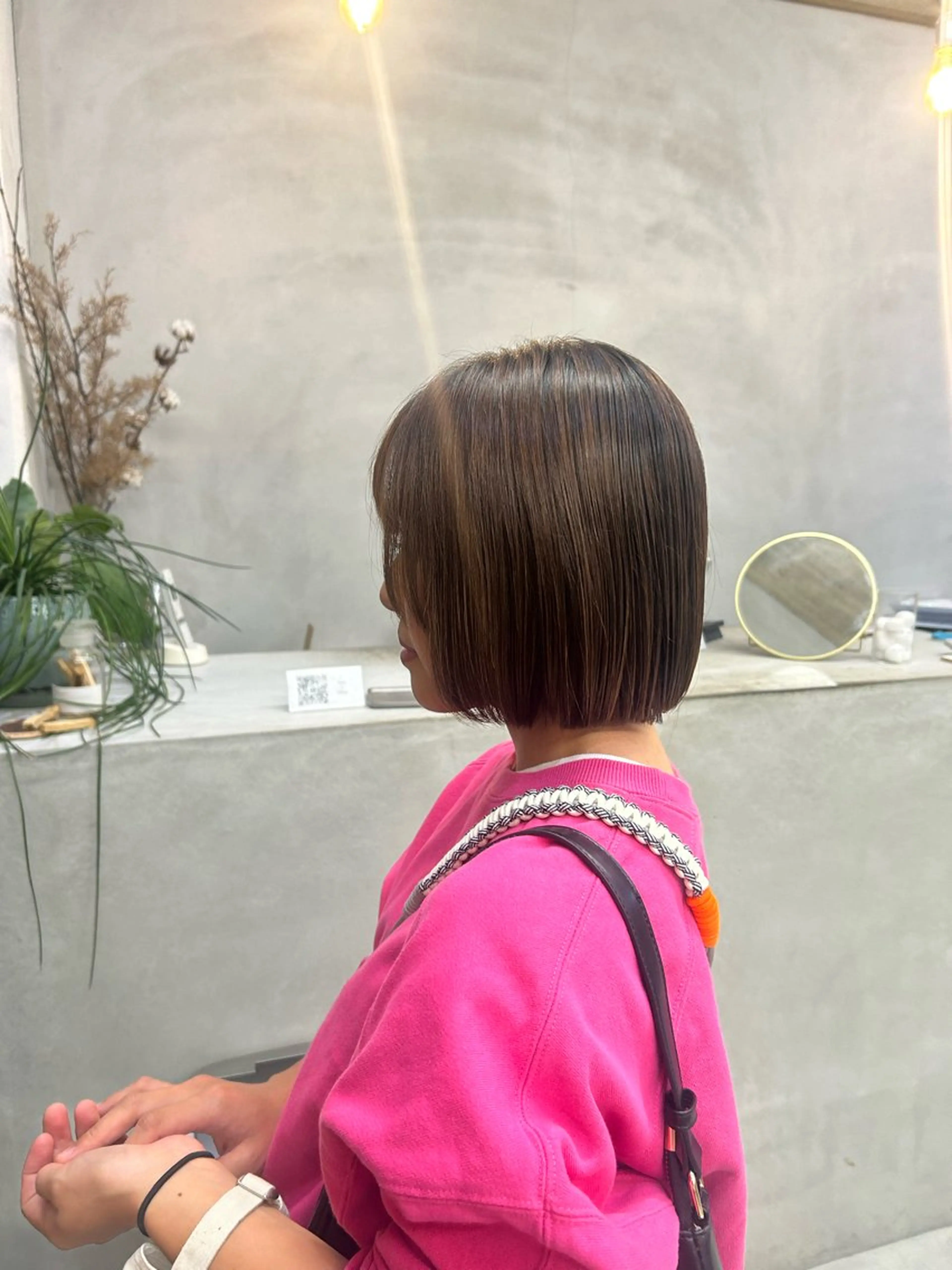 ミディアム muku所属・レディースカット モデル/ayunaのヘアスタイル