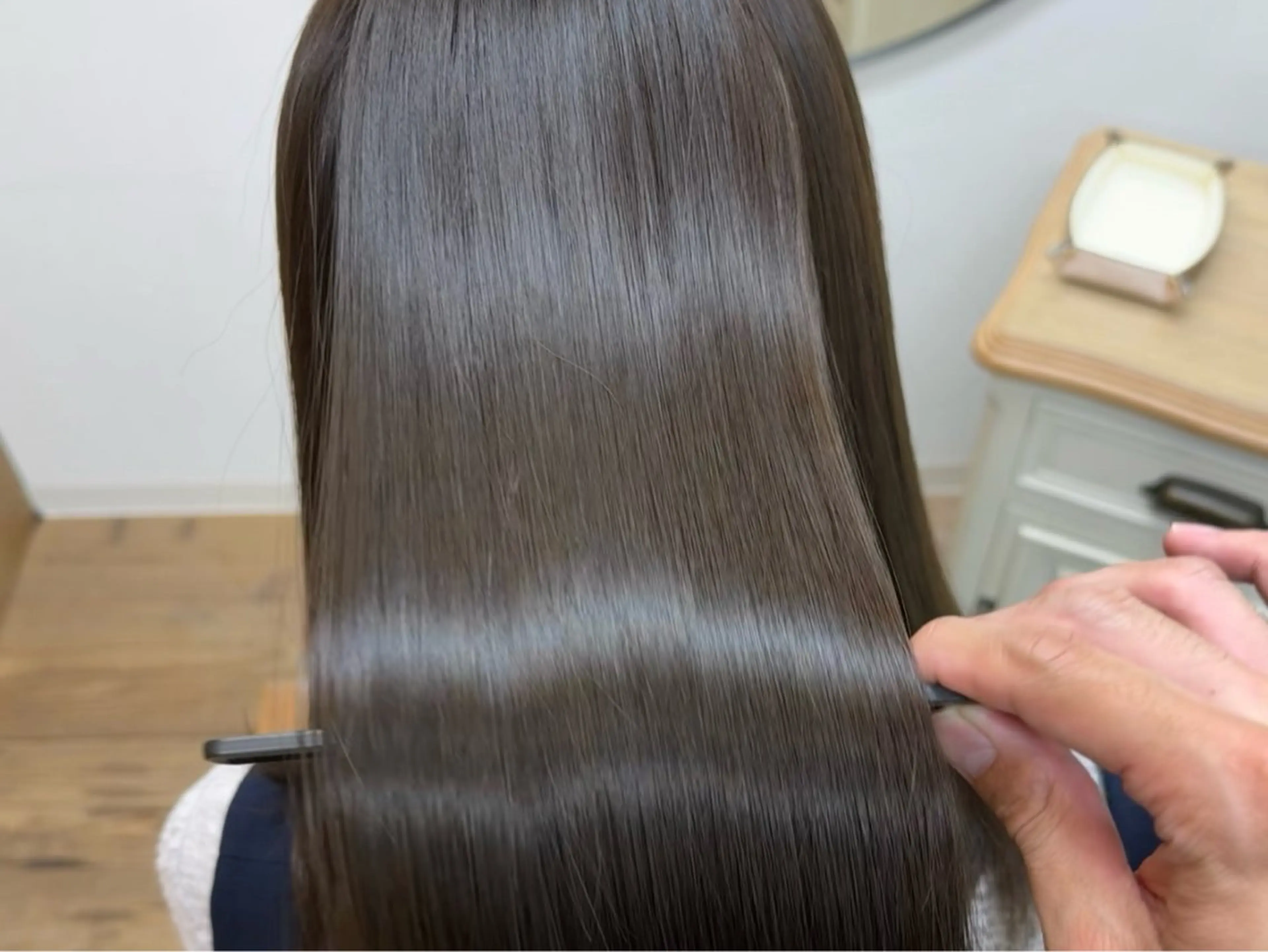 セミロング cuore所属・藤原 裕希のヘアスタイル