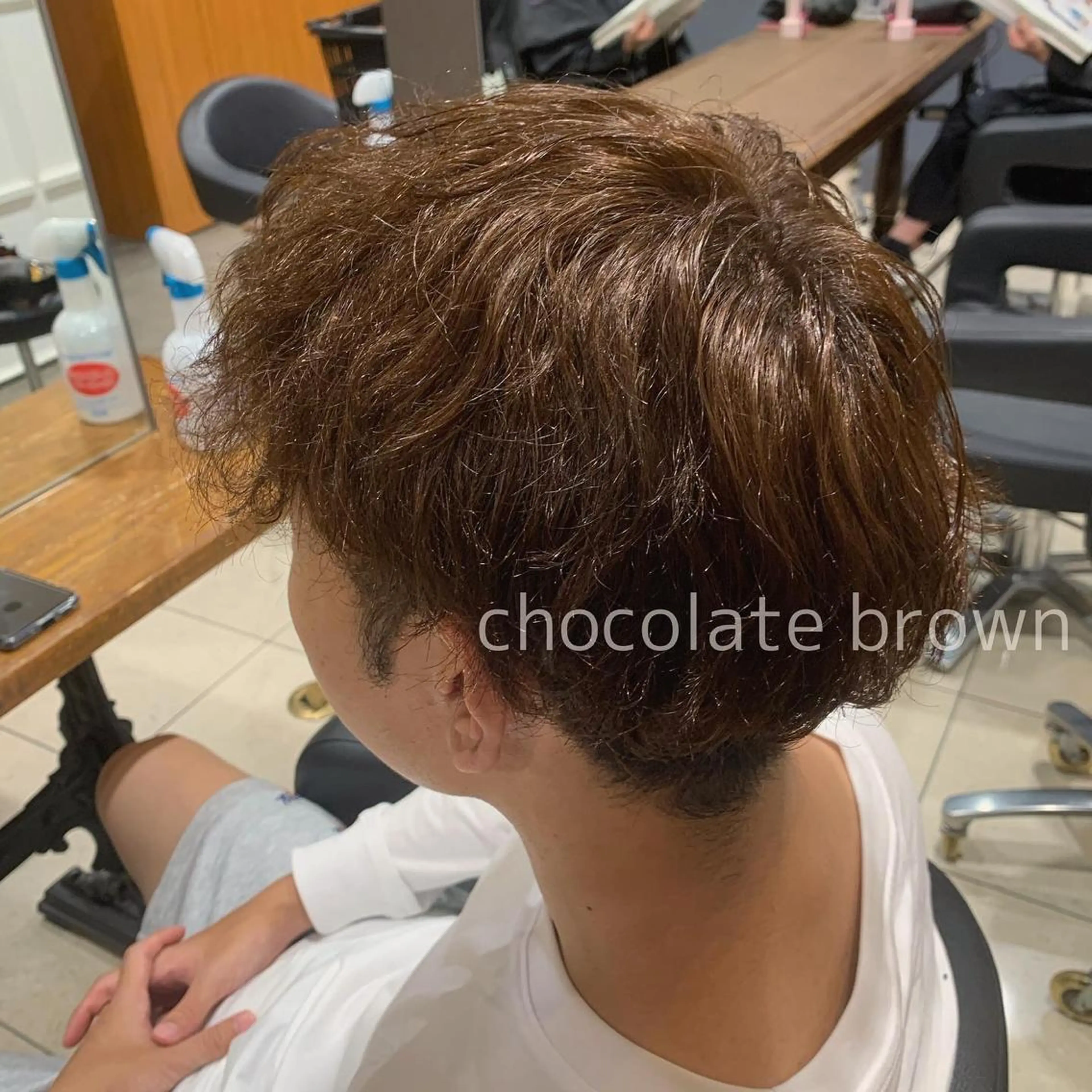 カラー メンズ カット 縮毛矯正 トリートメント 髪質改善カラー&TR 縮毛矯正/弱酸性矯正のヘアスタイル