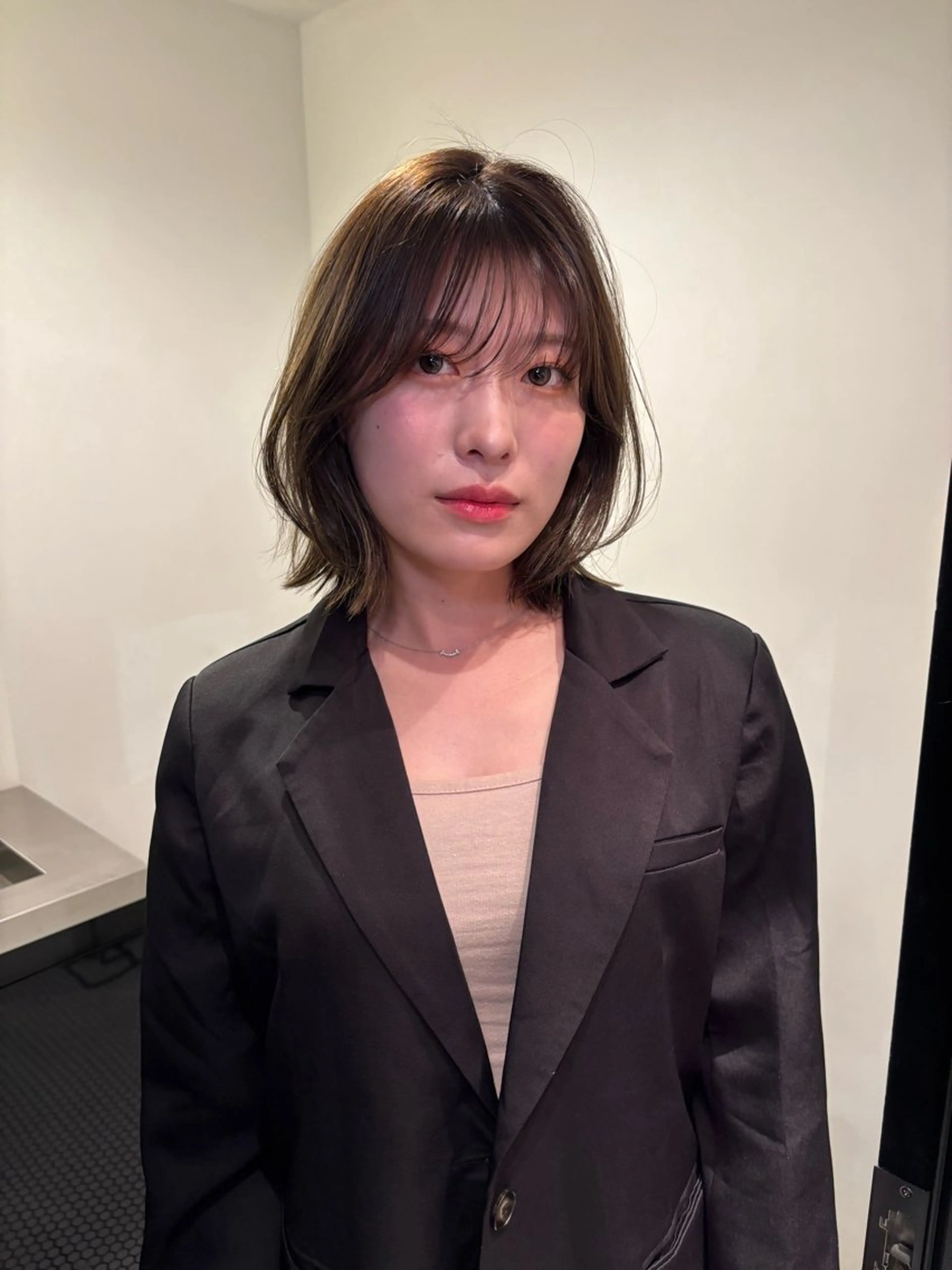 ショート ヘアカラー rizu　/ ボブ /ブラウンカラーのヘアスタイル