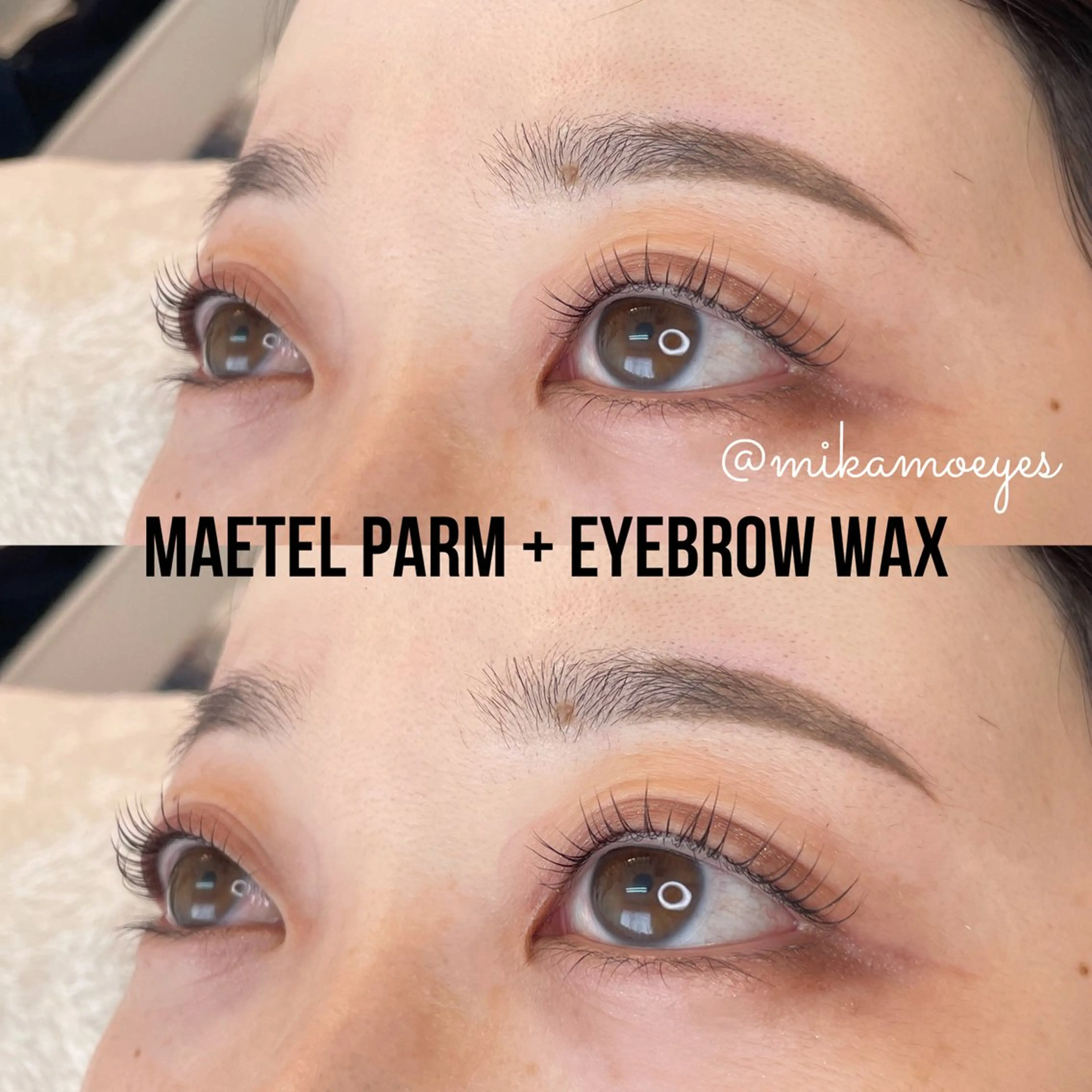 マツエク・マツパ アイブロウ olu 美甘 カレンのマツエク・マツパデザイン