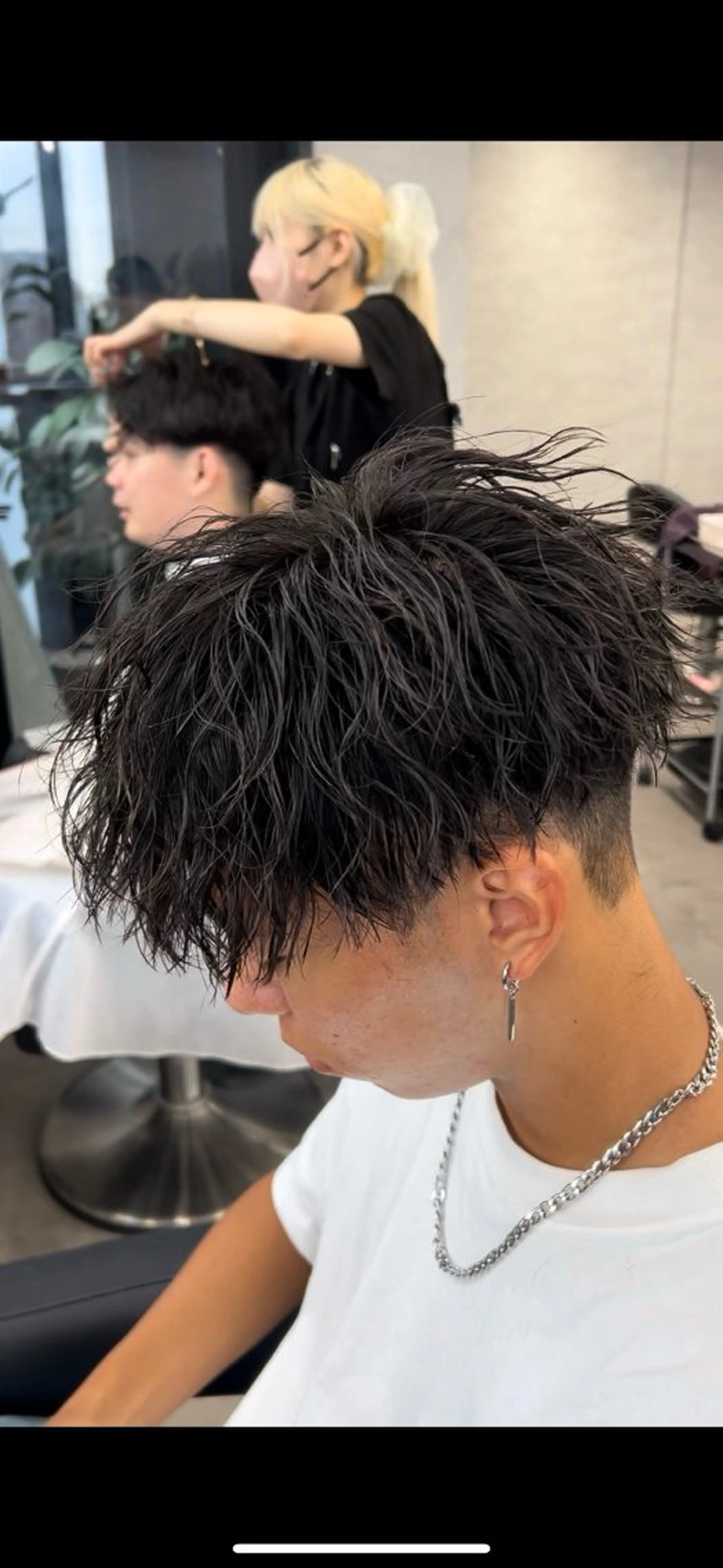 パーマ メンズ カット パーマ メンズパーマ全般/ 似合わせ/ジョウのヘアスタイル