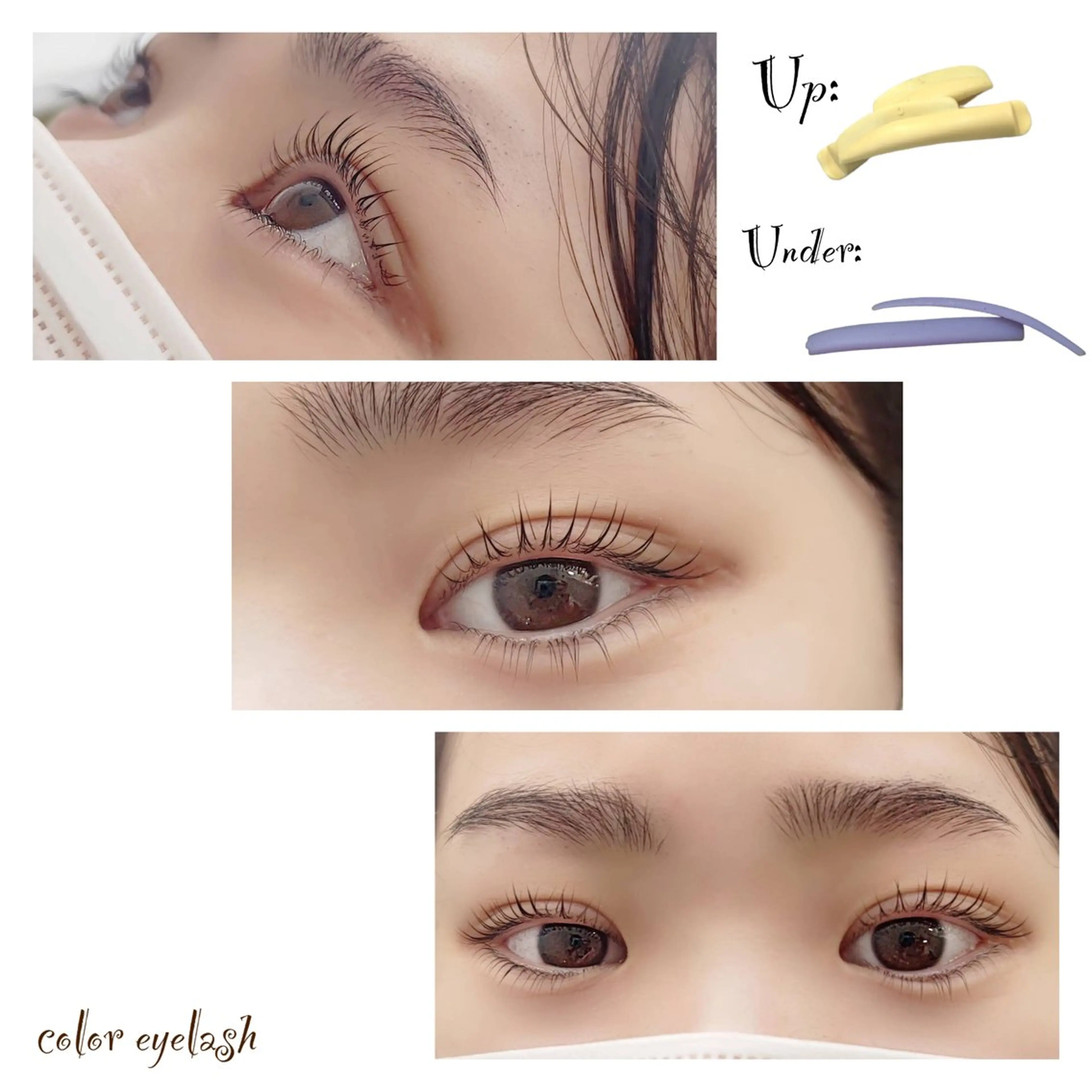 マツエク・マツパ color eyelash所属・color 能見台 Saoriのマツエク・マツパデザイン