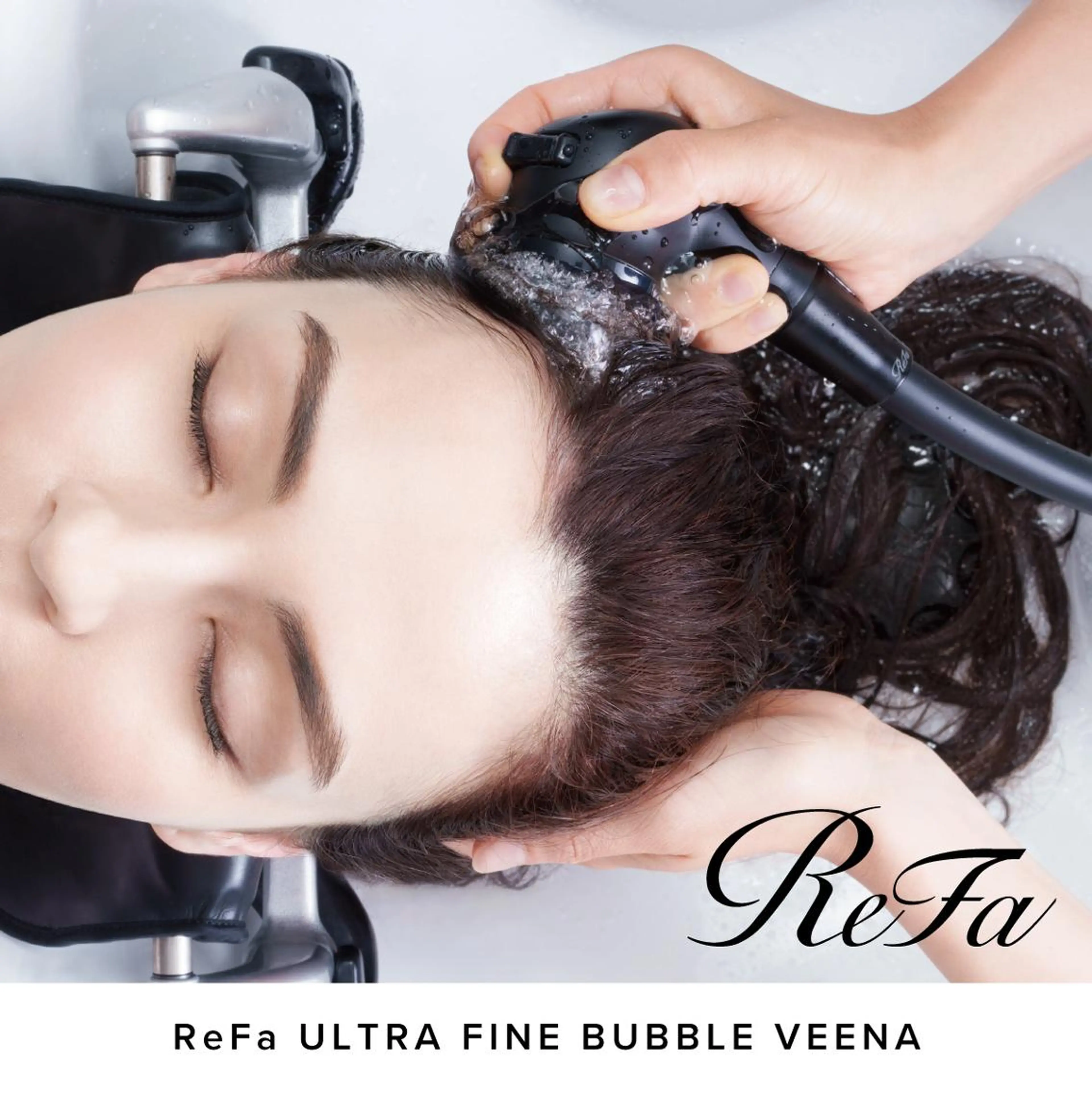 【徹底ケア☆】ReFaウルトラファインバブル VEENA＋純度100%トリートメント＋ヘッドスパ１５分の写真