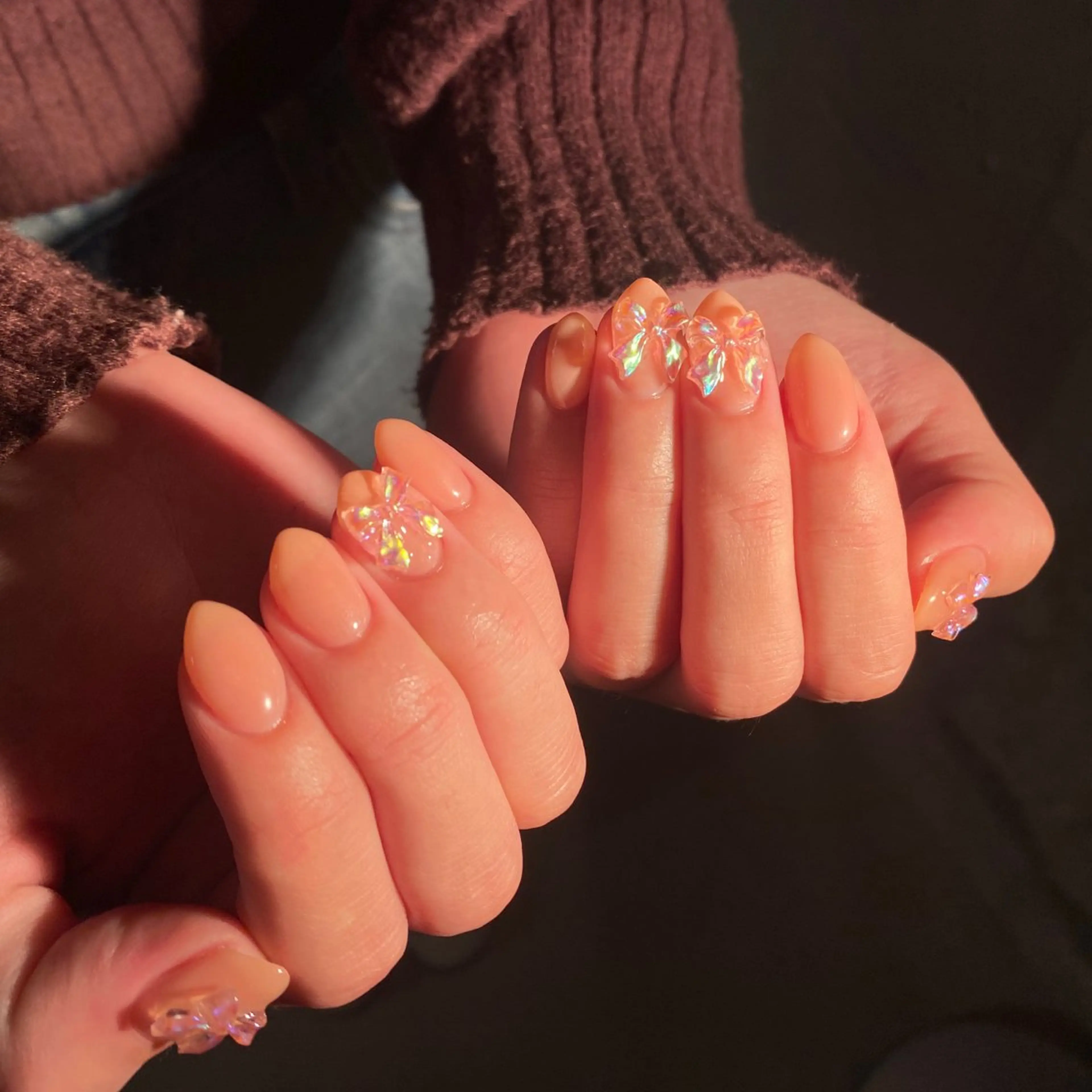 ネイル ワンカラーネイル mori yuina ┆͓̽ NUDGEのネイルデザイン