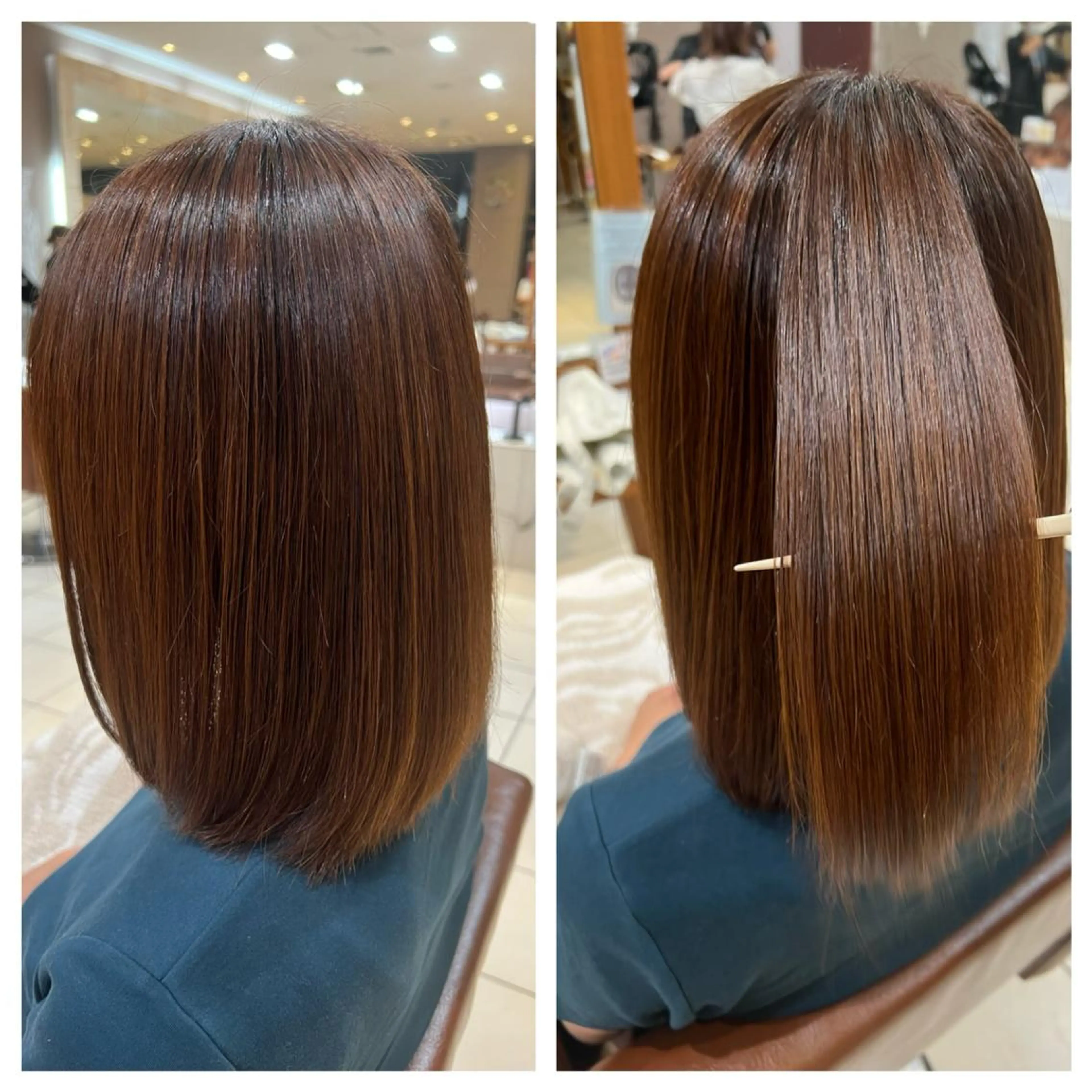 ミディアム 髪質改善 トリートメント 川崎レイヤーカット /江口真正のヘアスタイル