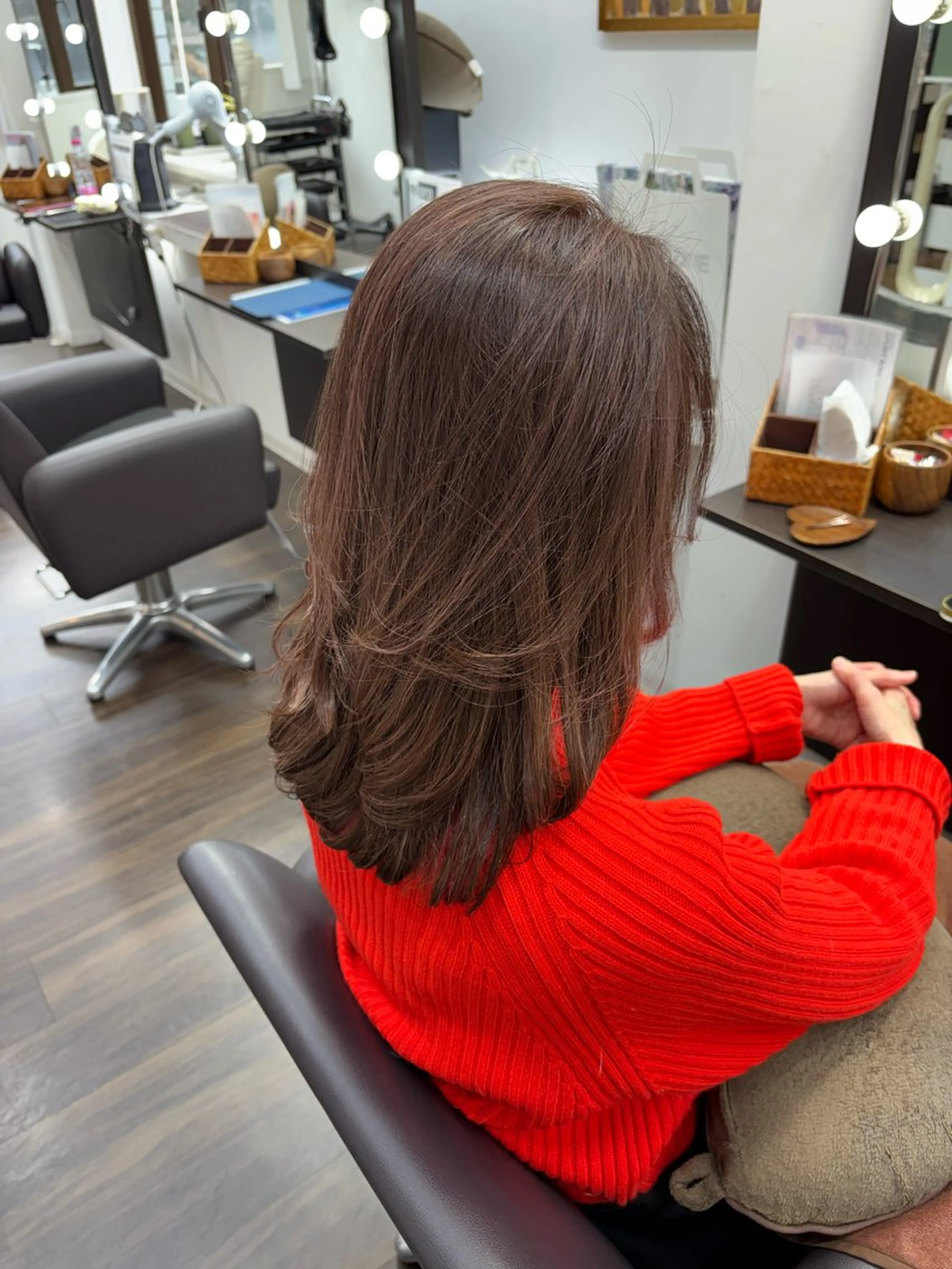 セミロング カット ヘアカラー トリートメント ヘッドスパ 髪質改善FORMA 💫S.Katohのヘアスタイル