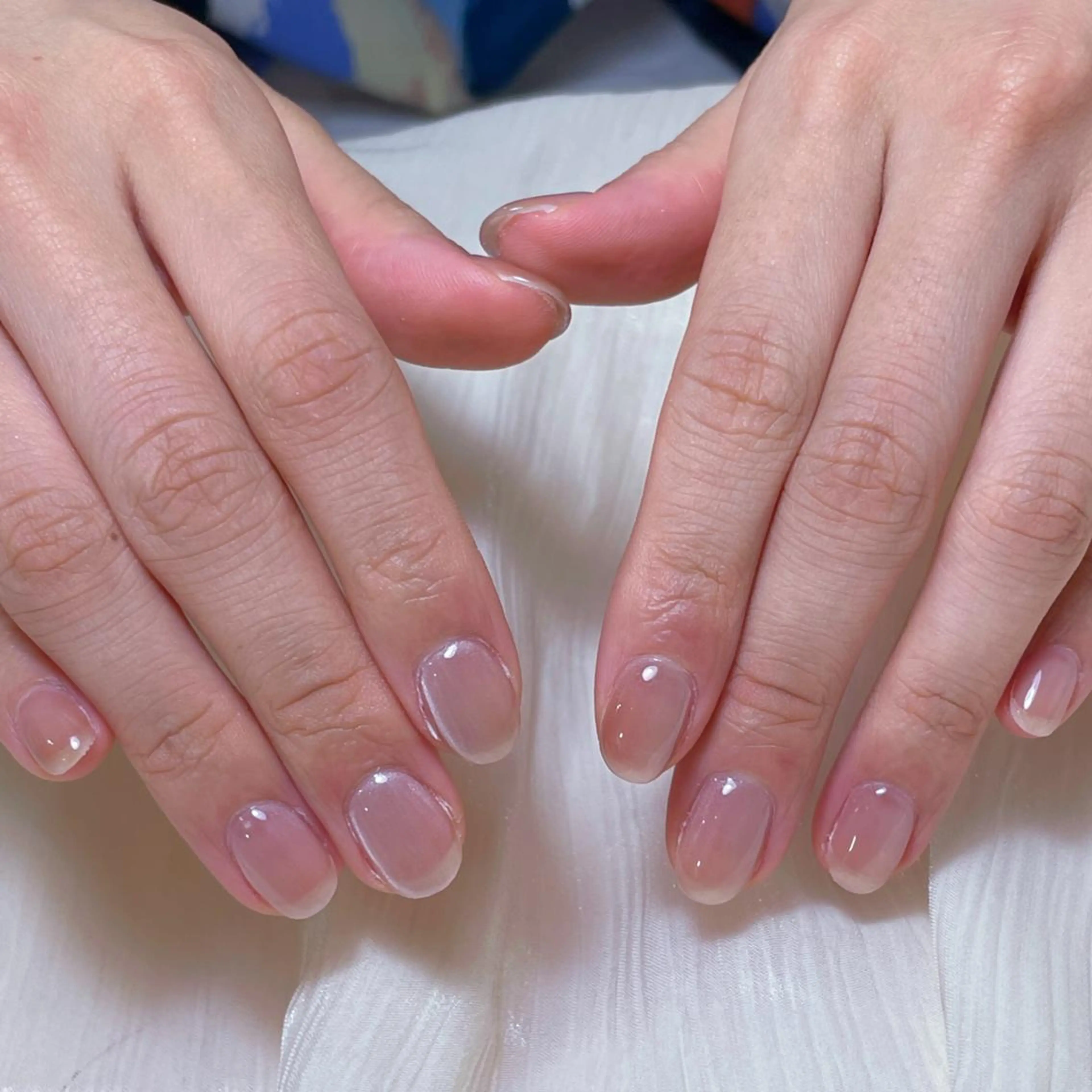 ネイル アートネイル オーロラネイル ガーリー キラキラネイル 韓国ネイル ハンドネイル DIANMOND NAIL🌸のネイルデザイン