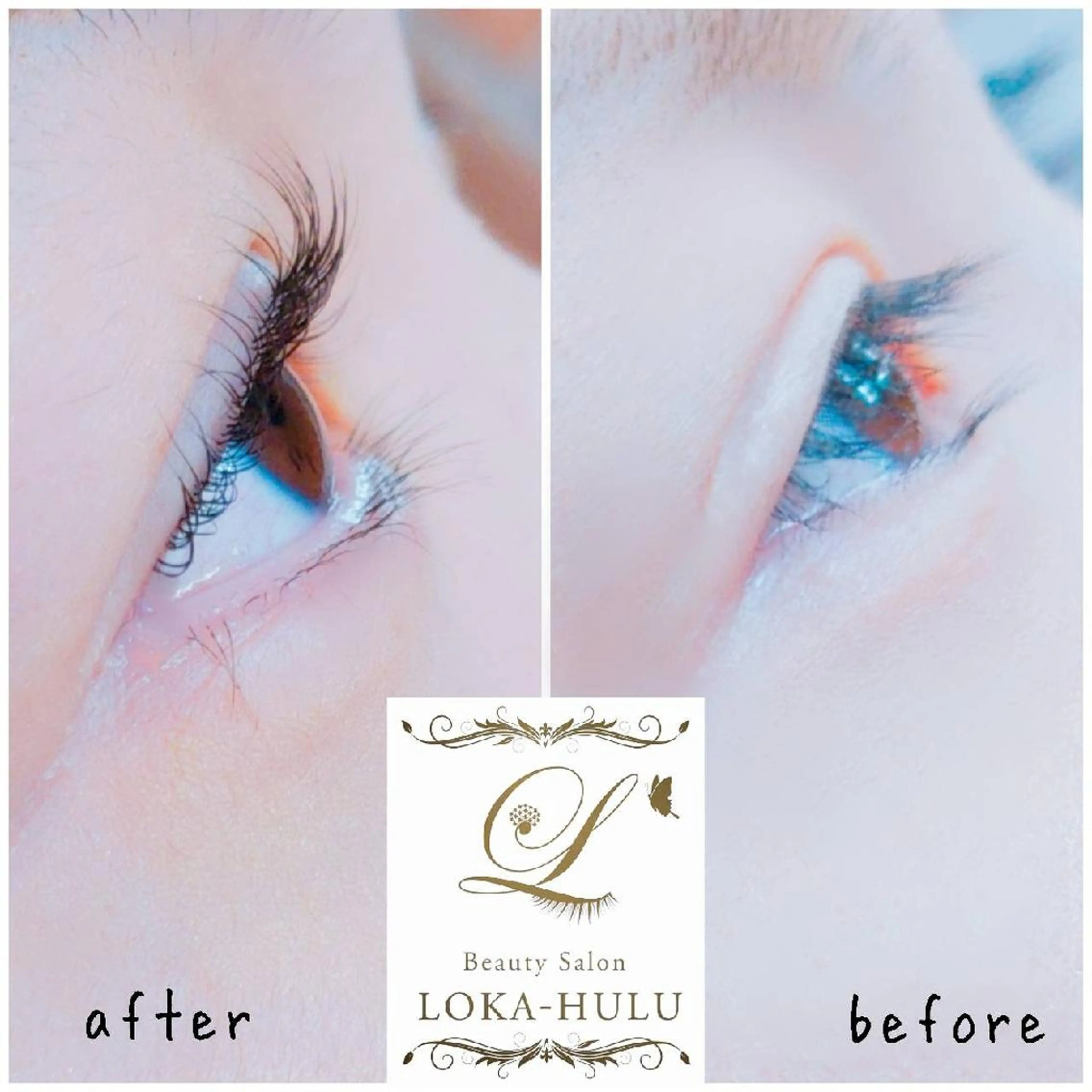 マツエク・マツパ 一重×まつ毛パーマ LOKA-HULU  ロカフルのマツエク・マツパデザイン