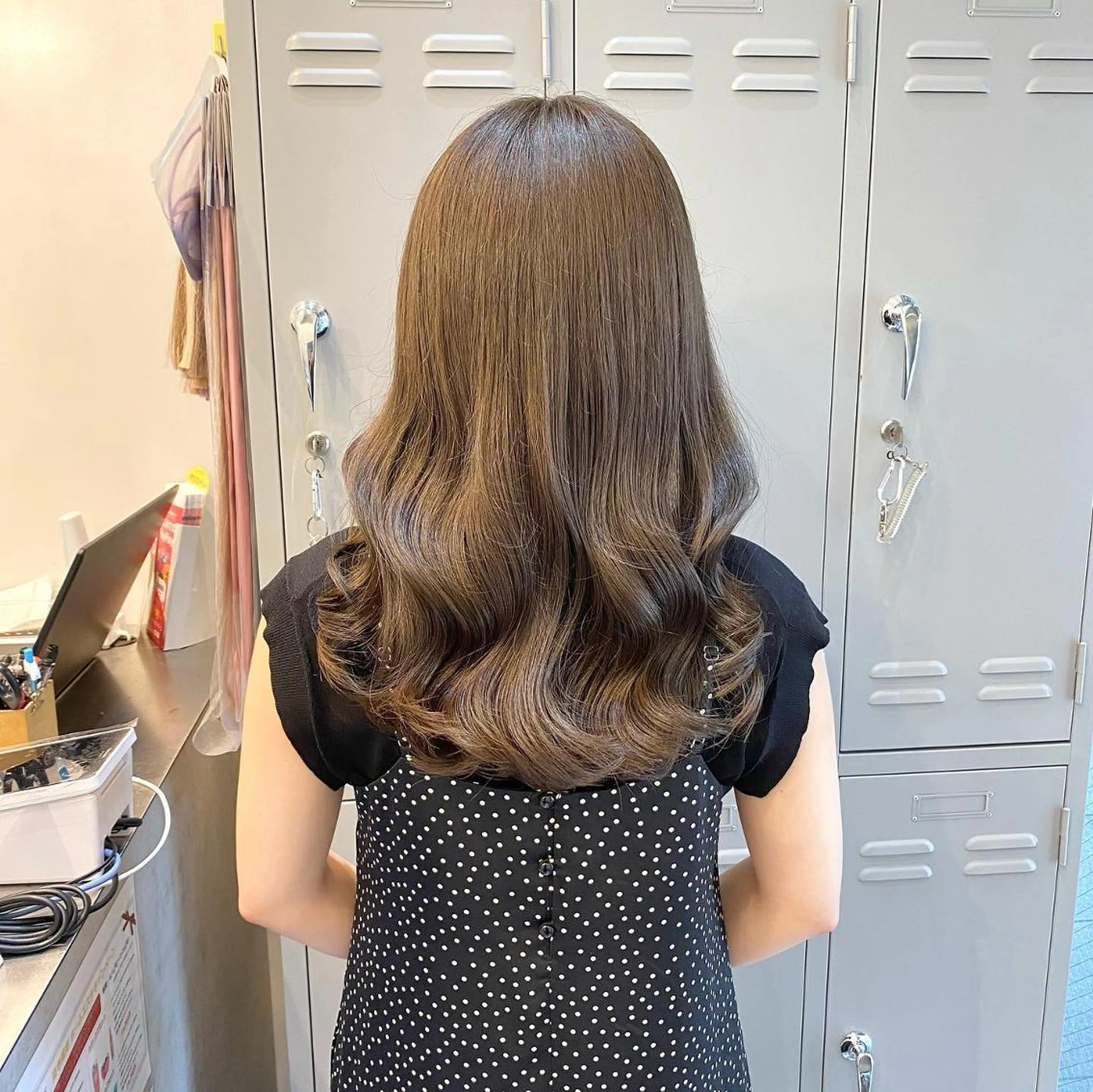 セミロング カラー ヘアアレンジ 🌷愛されヘア🌷 伊藤　万裕のヘアスタイル