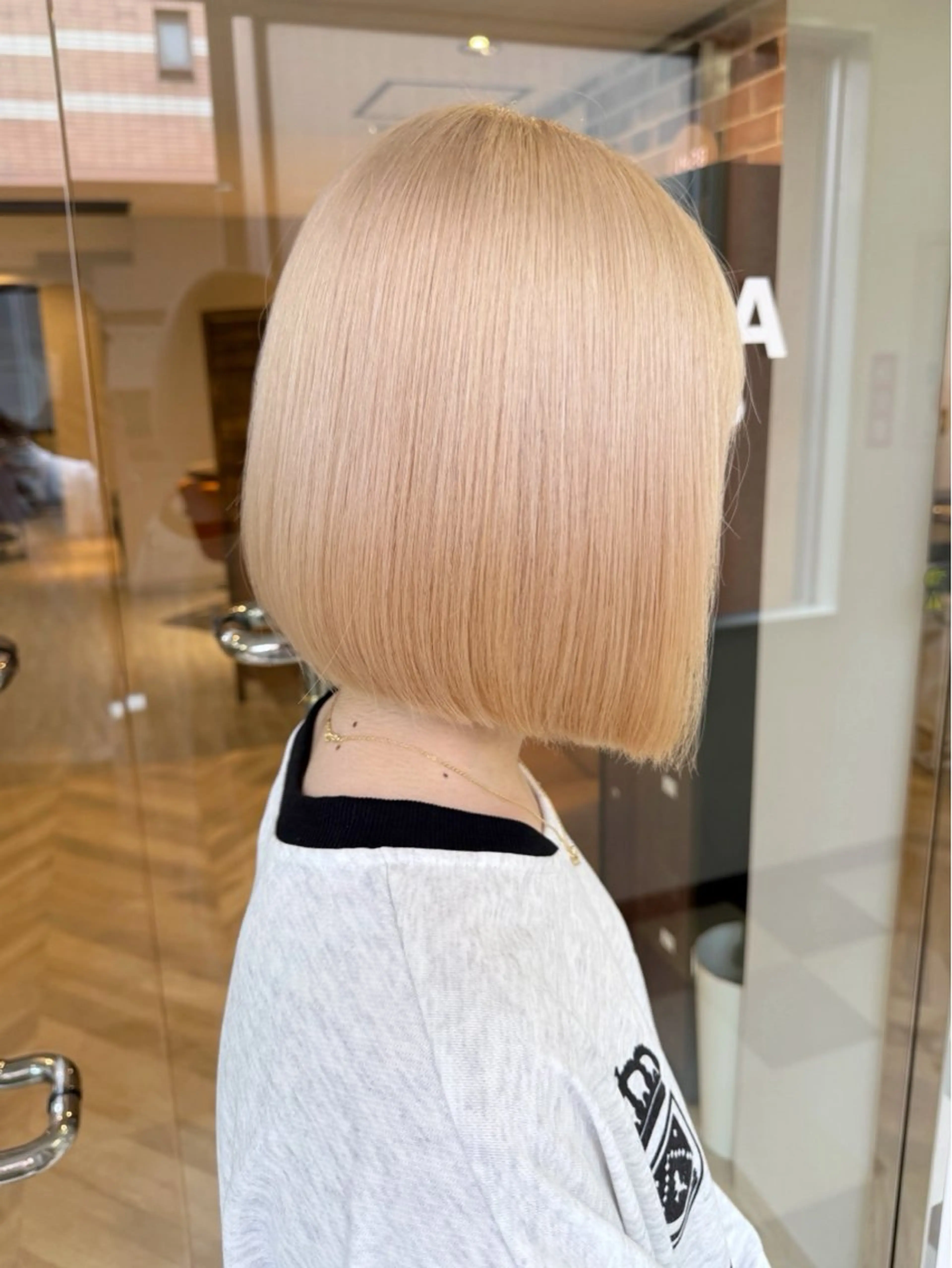 ショート ブリーチ／ 髪質改善／ＲＹＯのヘアスタイル