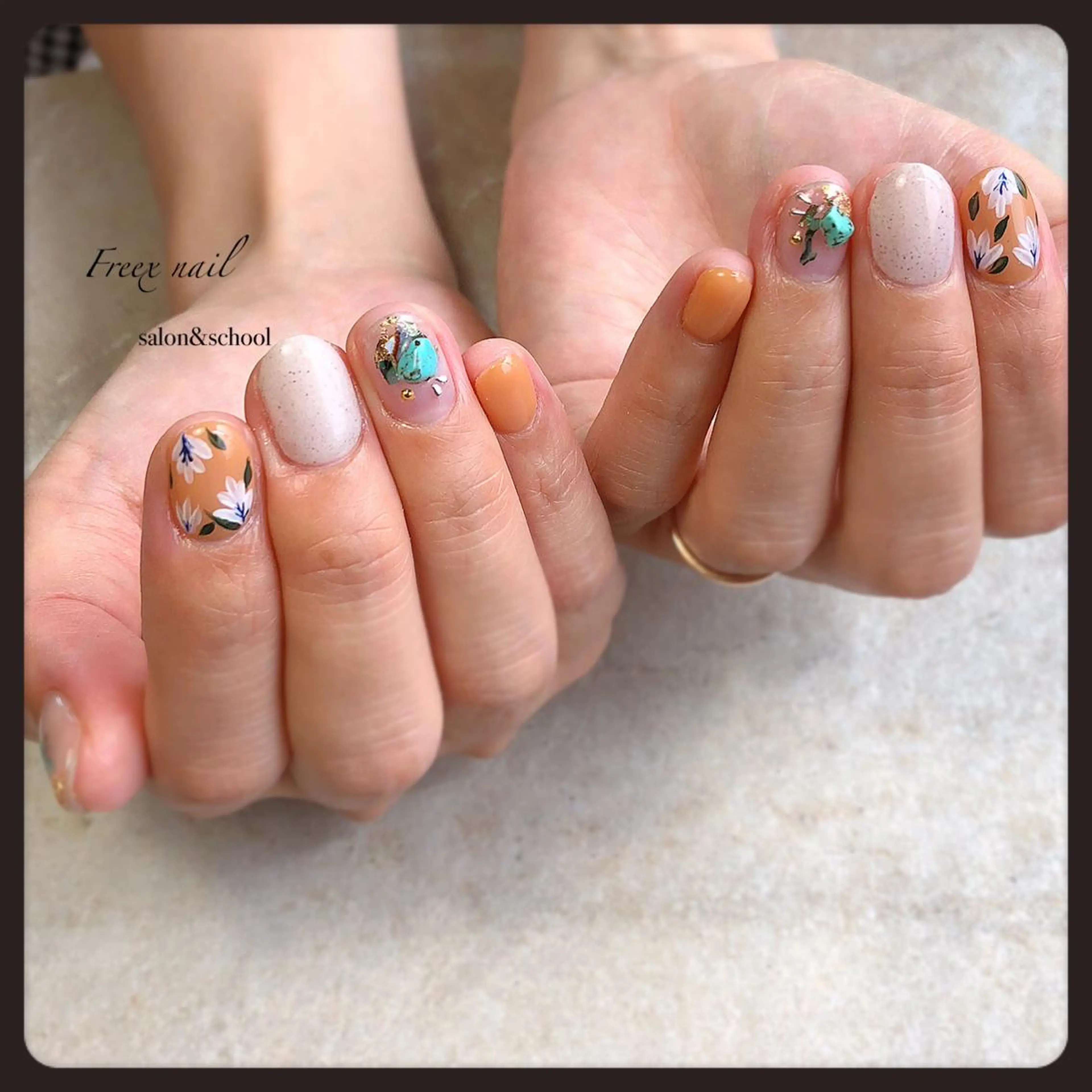 ネイル Freex nail所属・freex nail /ニュアンス/個性派のネイルデザイン