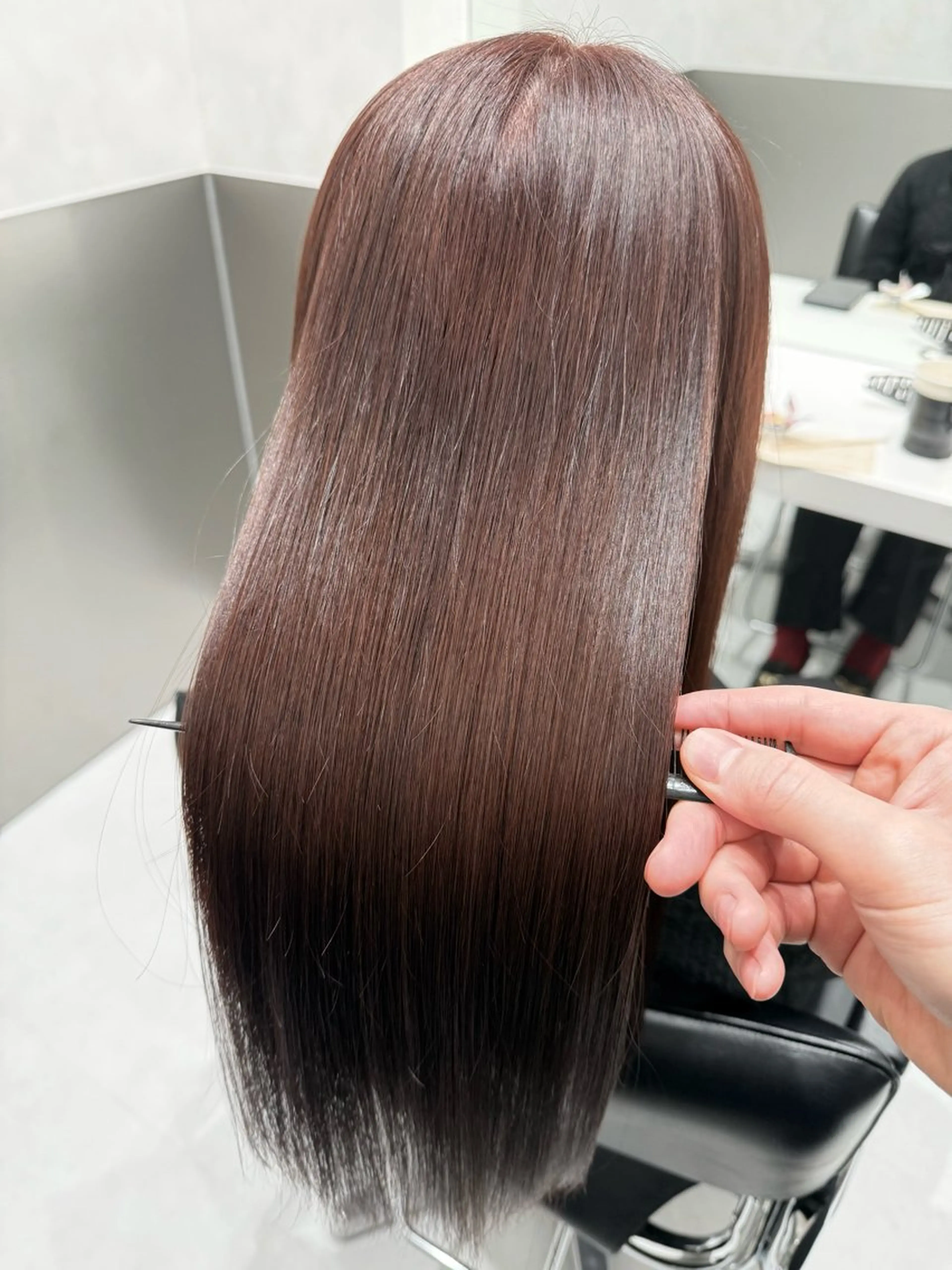 ロング カラー 美髪職人あお🦕 髪質改善｜原宿のヘアスタイル