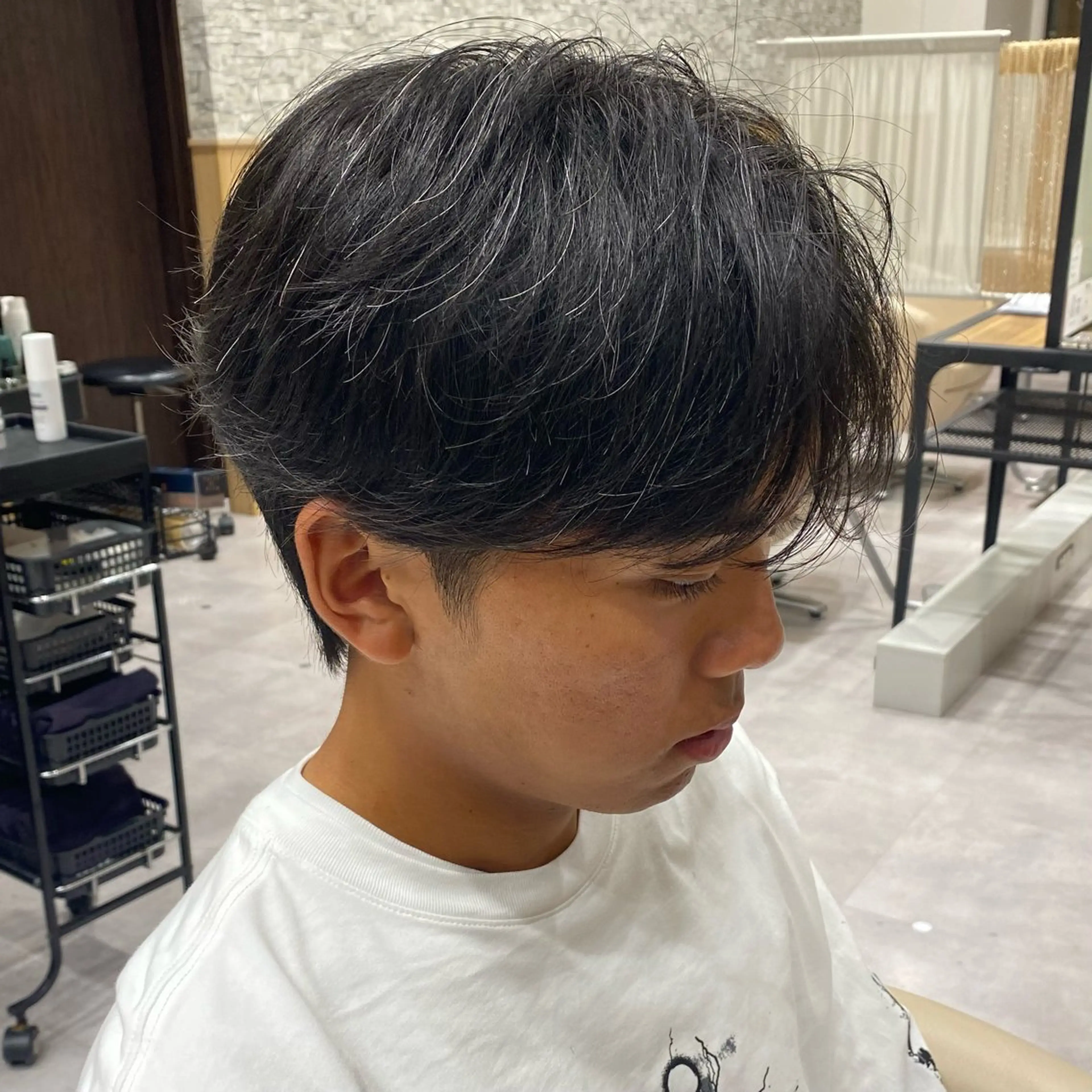 ショート メンズ UNIX所属・村上翼/ハンサム ショート/パーマのヘアスタイル