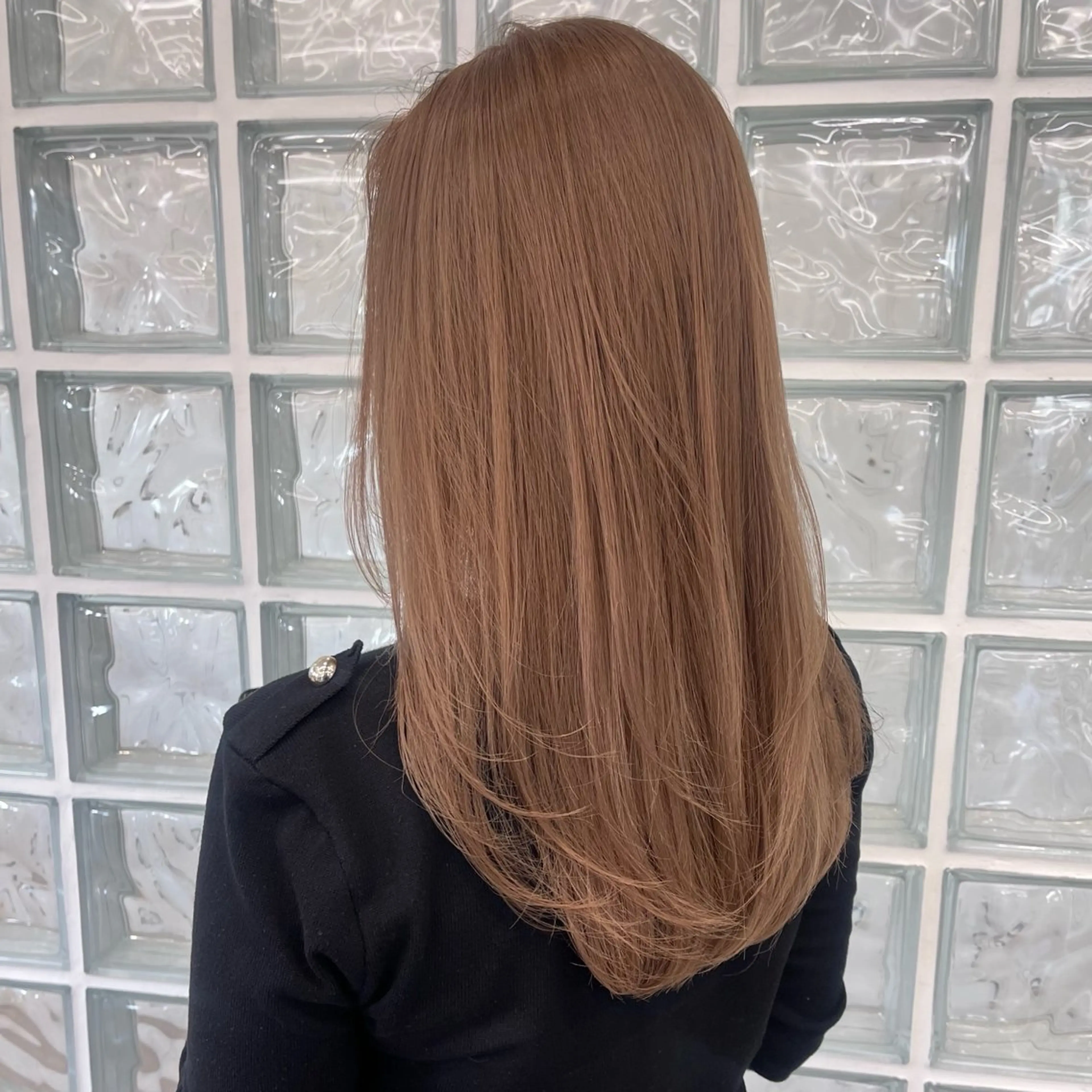 ロング カラー ヘアカラー トリートメント cinq PROJECT所属・ミルクティーベージュ 🐱【Ryo】のヘアスタイル