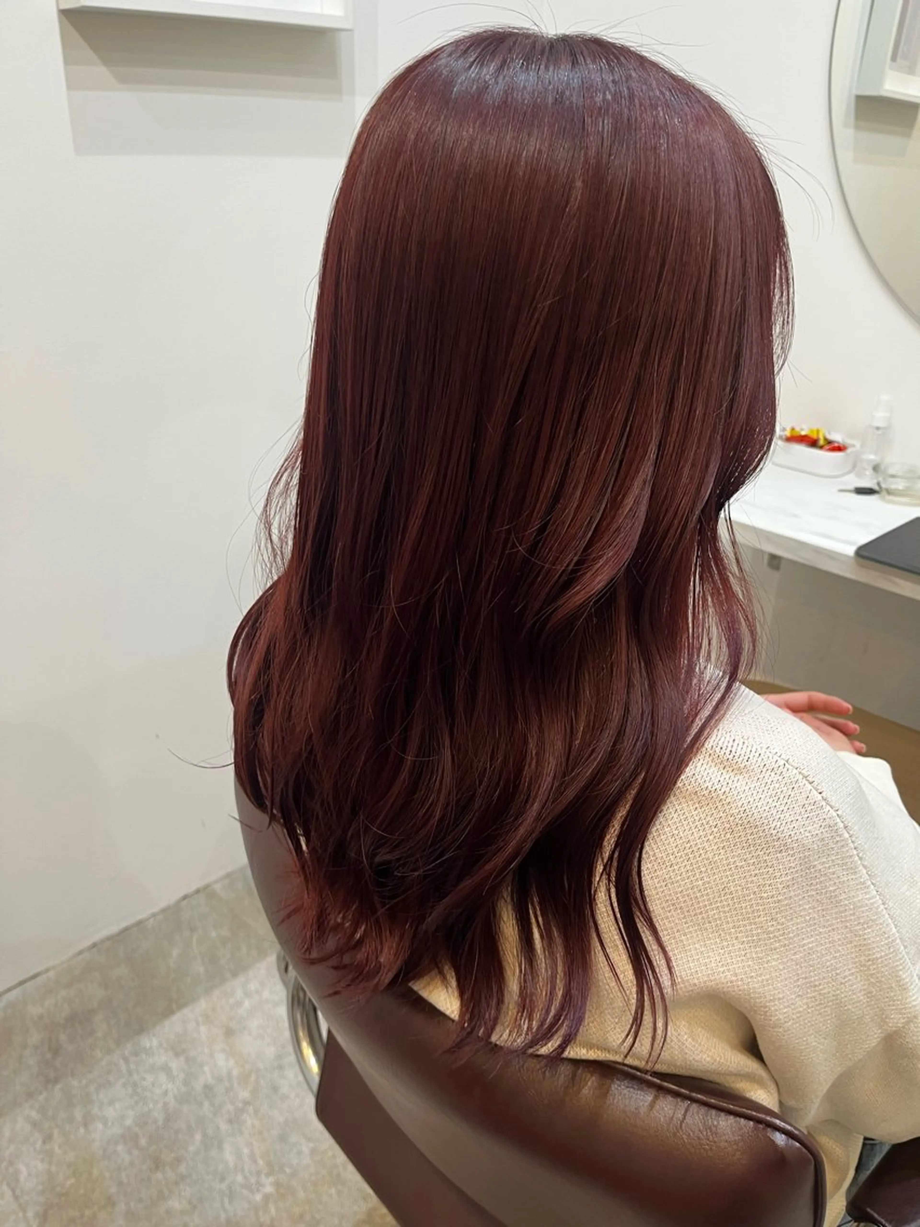 ✨冬カラー✨『超音波TRが実質無料』✨　暖色カラー＋カット＋超音波TRの写真