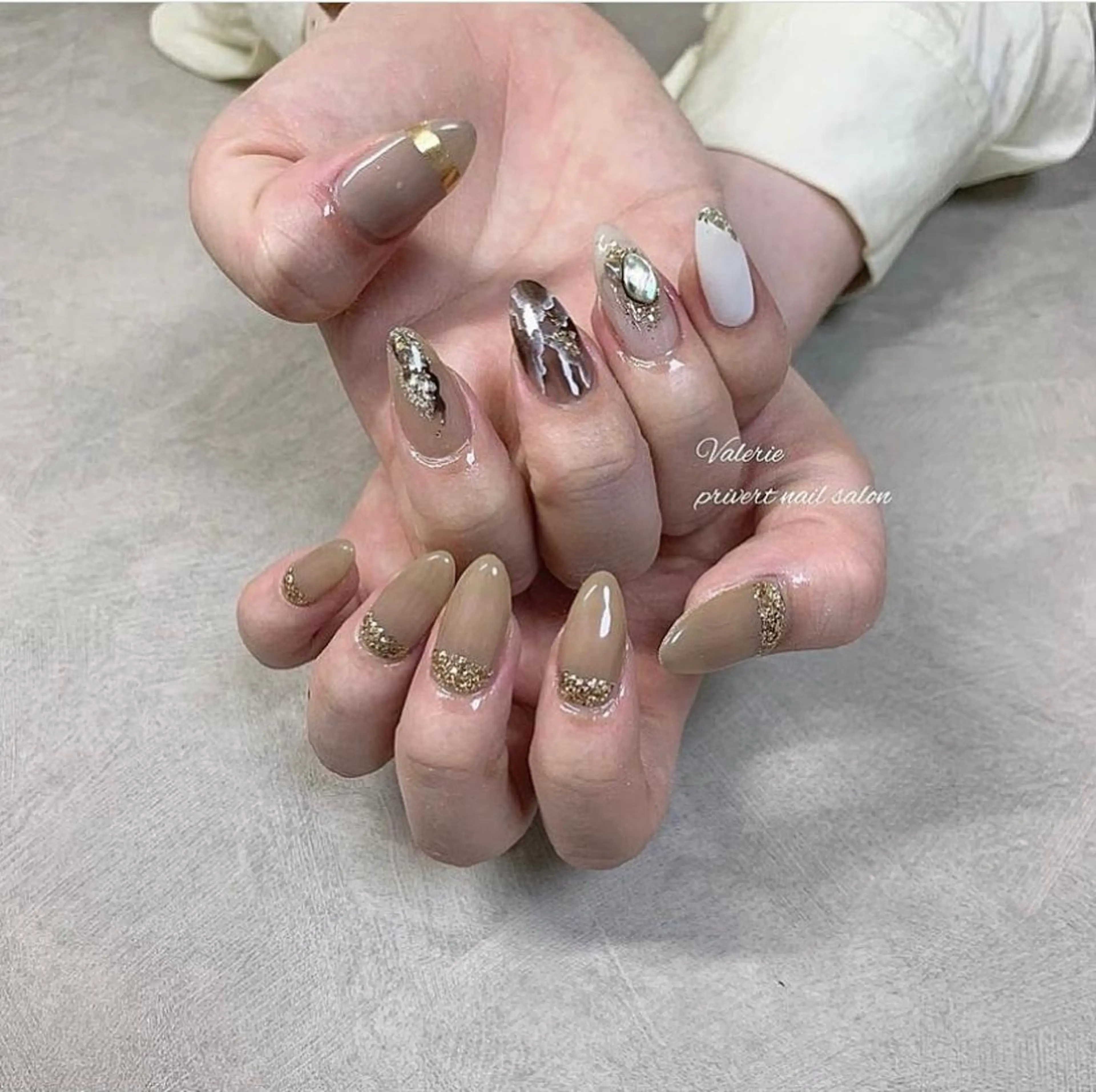 ネイル private nailsalon valerie所属・valerie /  miyuのネイルデザイン