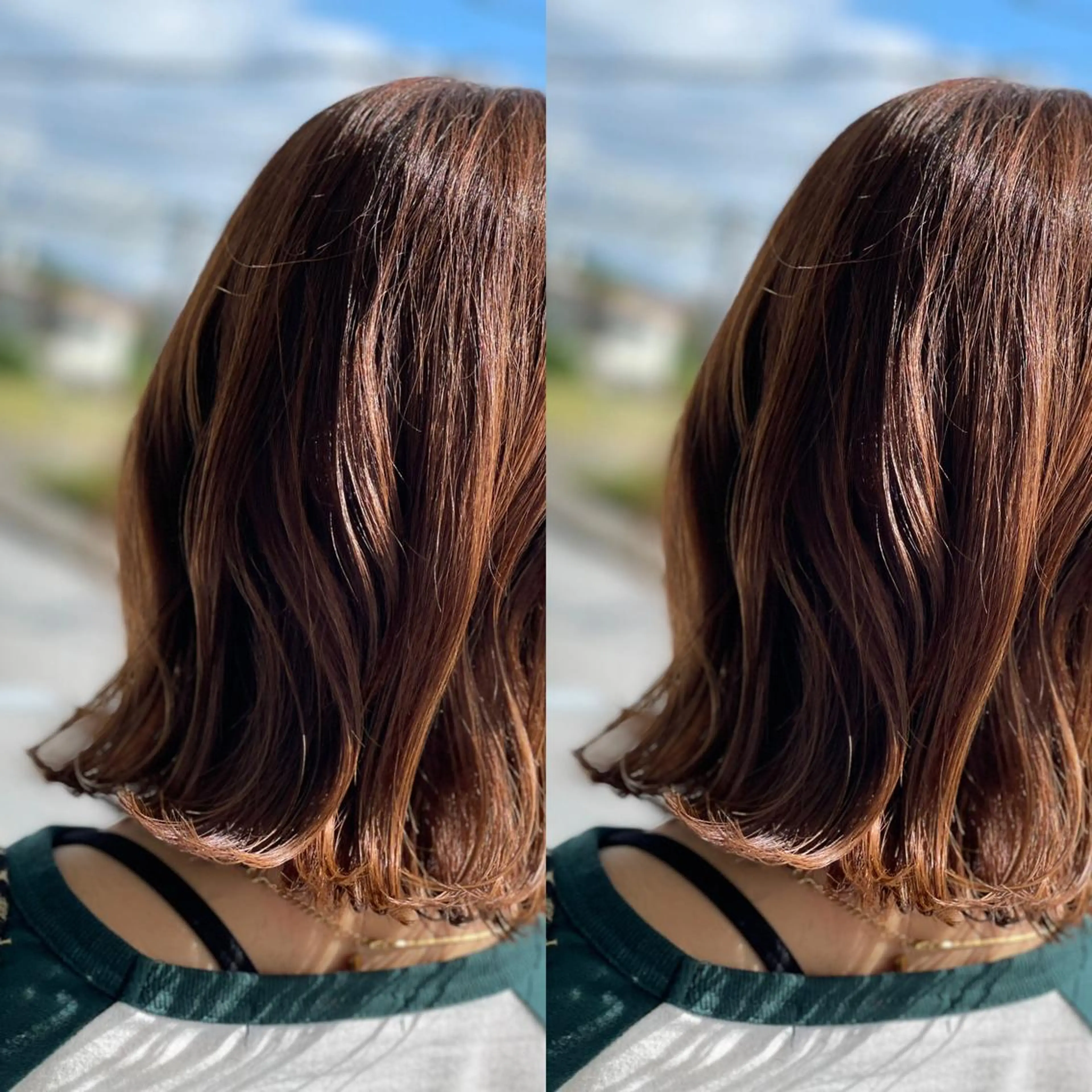 ミディアム カラー Snaly カラー特化ページのヘアスタイル