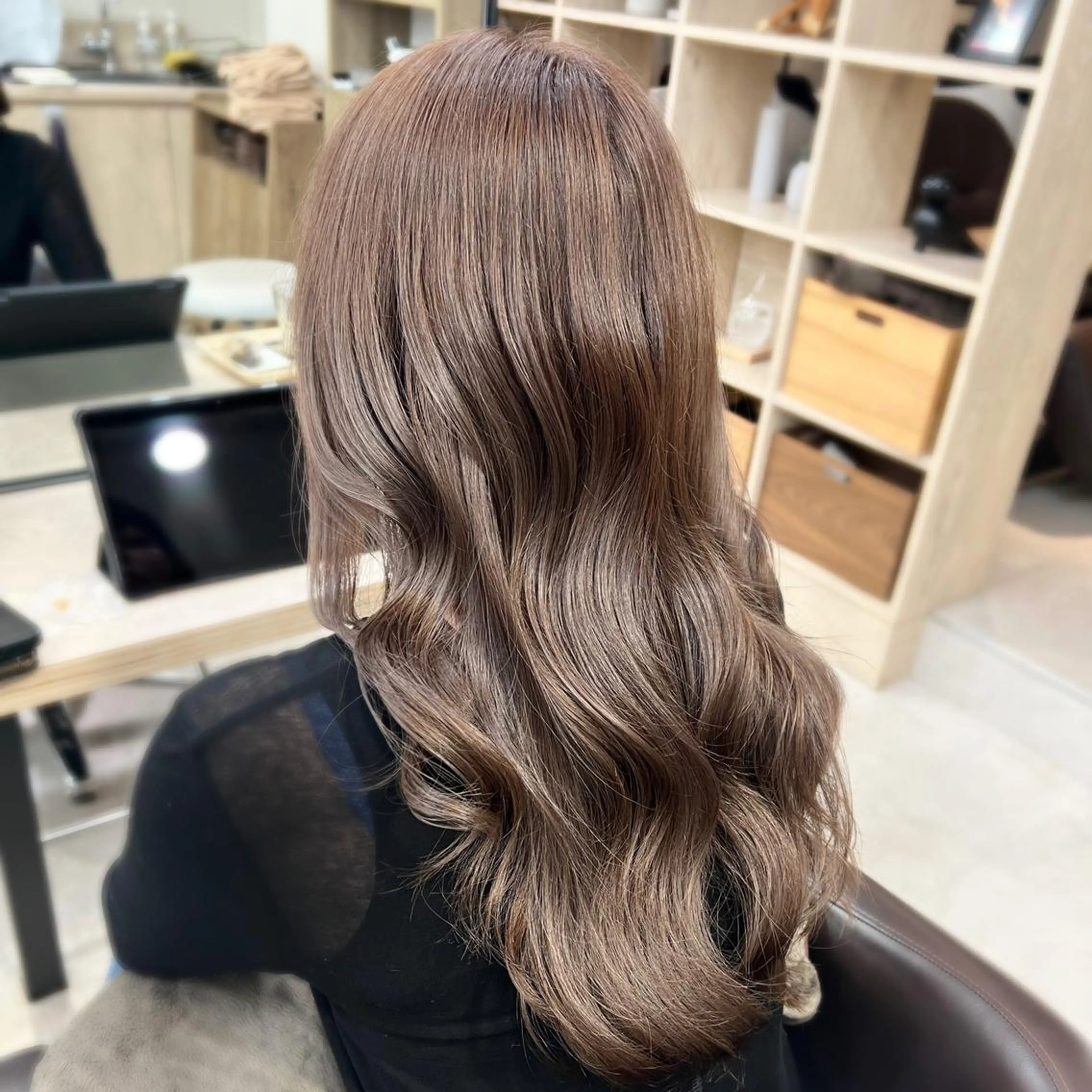 ショート 髪質改善 縮毛矯正 トリートメント 髪質改善/艶カラー 縮毛矯正/山本由梨のヘアスタイル