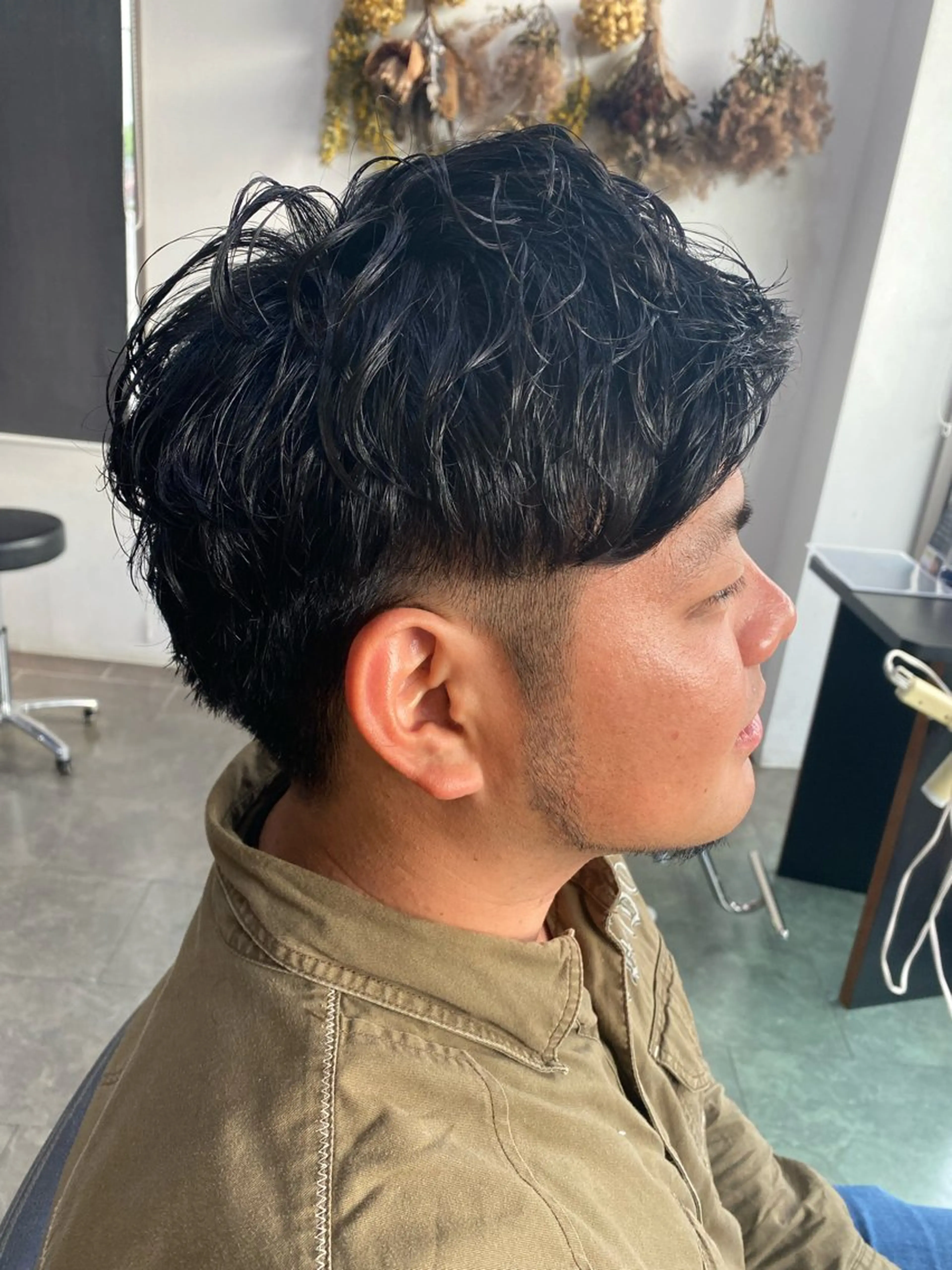 パーマ メンズ メンズパーマ 西田 雪乃のヘアスタイル