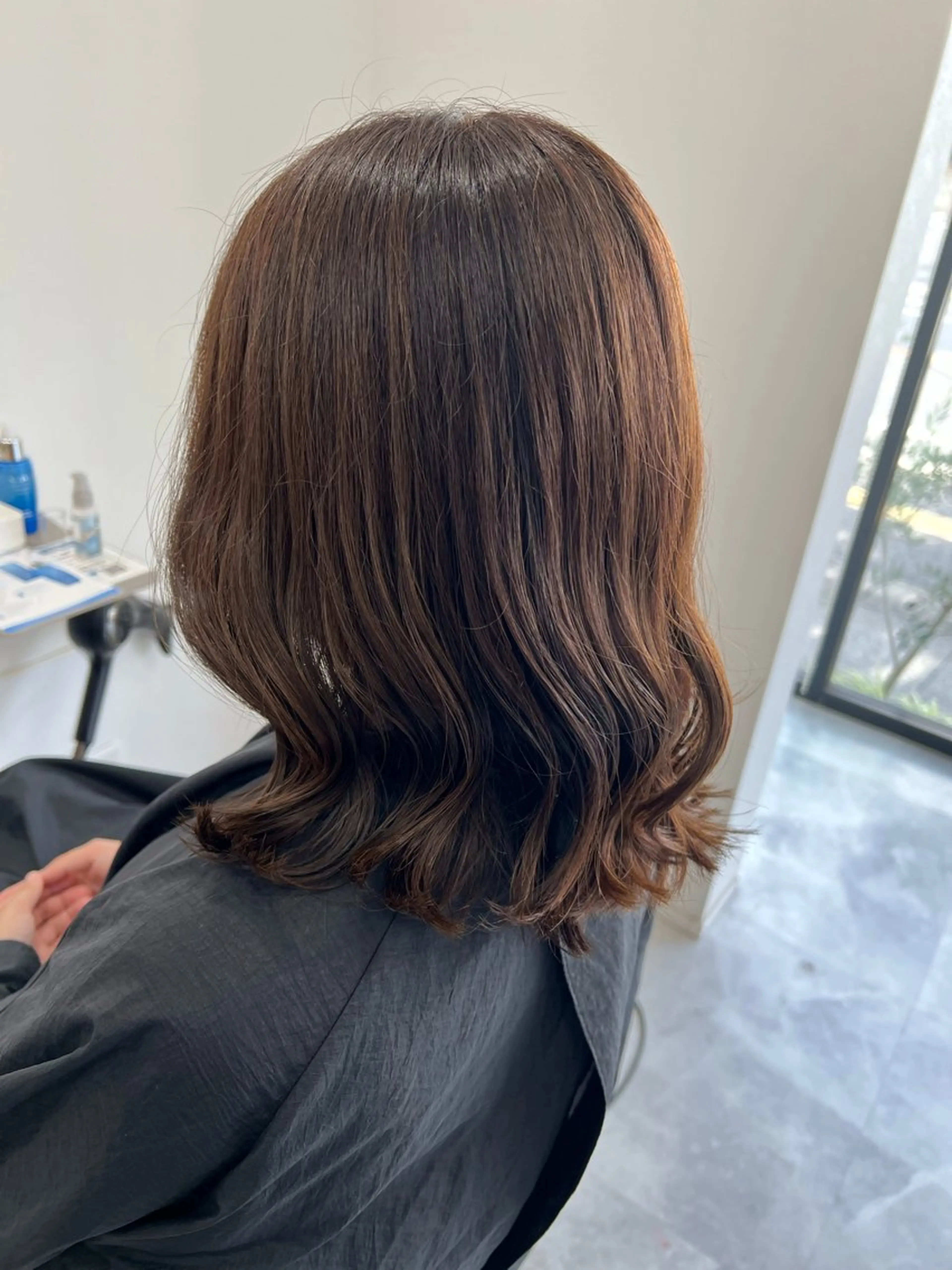 ミディアム 透明感/レイヤー💎 髪質改善/希美のヘアスタイル