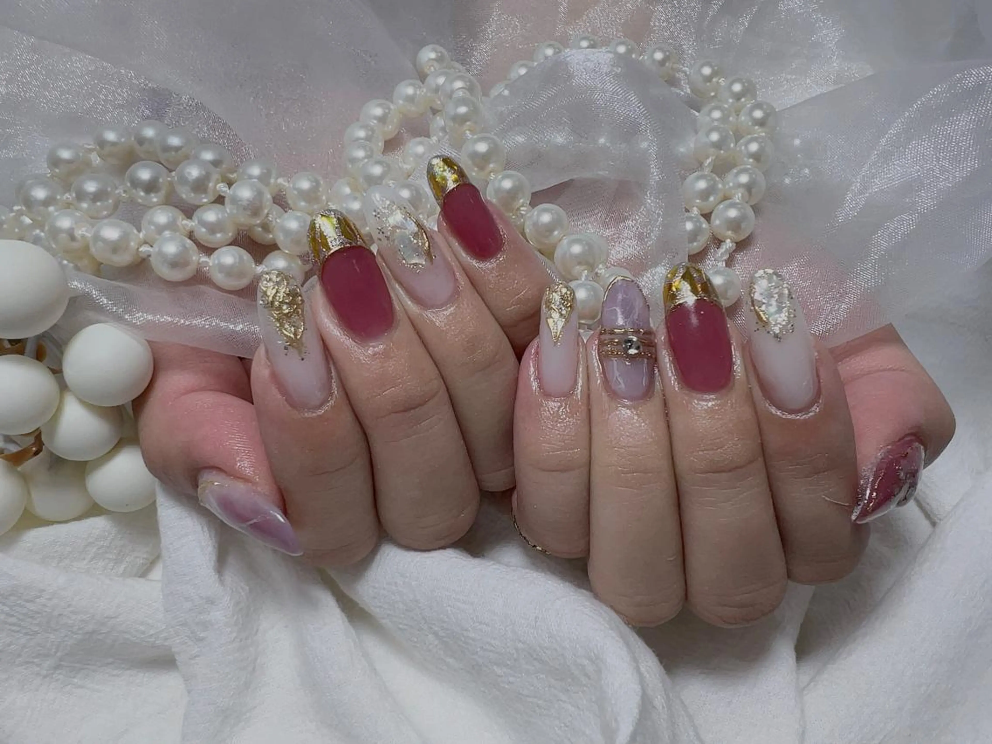 ネイル ハンドネイル リ サのネイルデザイン