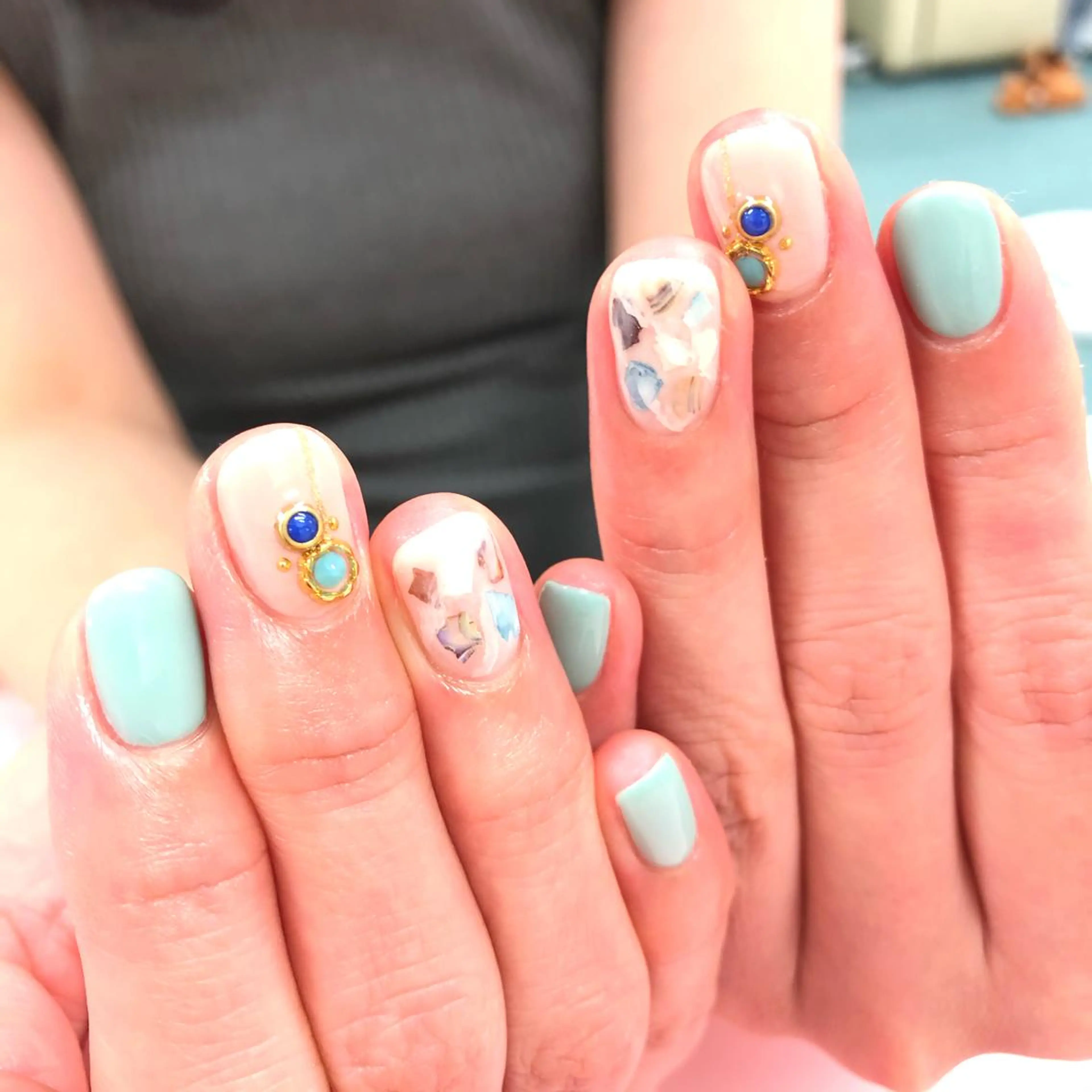 ショート ユリシスネイル 担当近藤のネイルデザイン