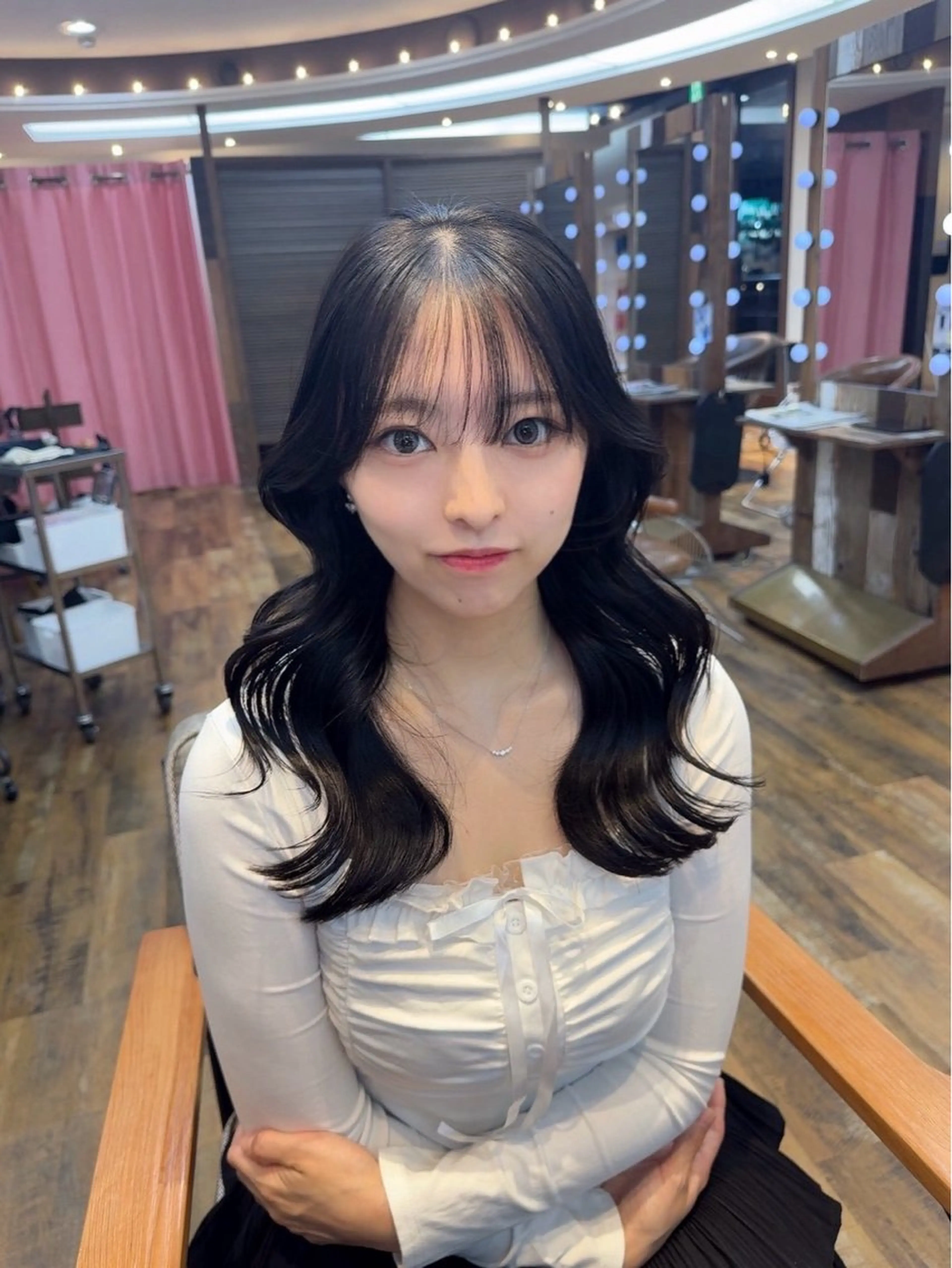 🇰🇷【人気No.1】似合わせカット+髪質改善カラーエステ✨の写真