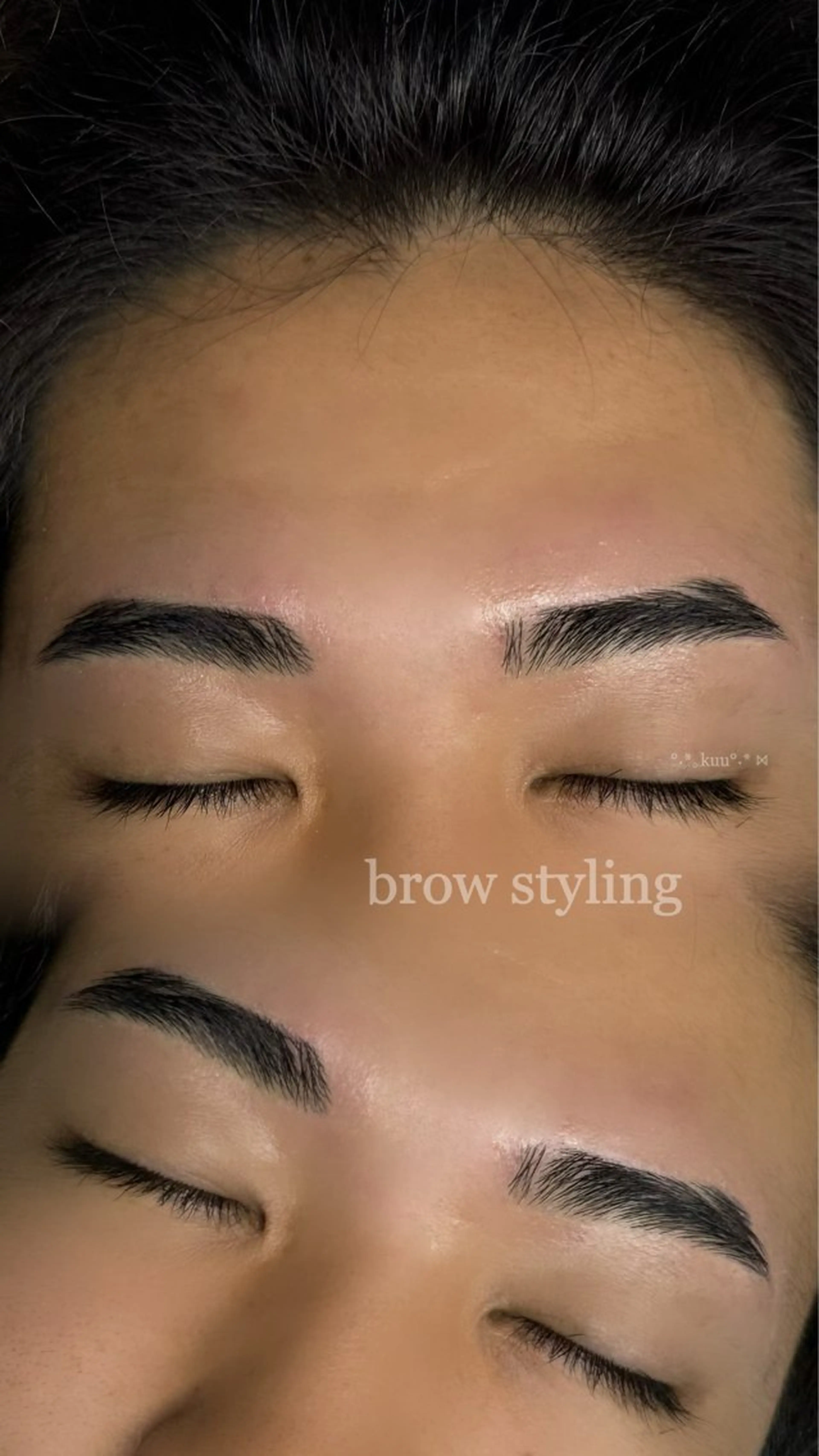 美眉アイブロウ Wax+眉メイク　メンズも大歓迎☆ 来店時次回ご予約で割引ありの写真