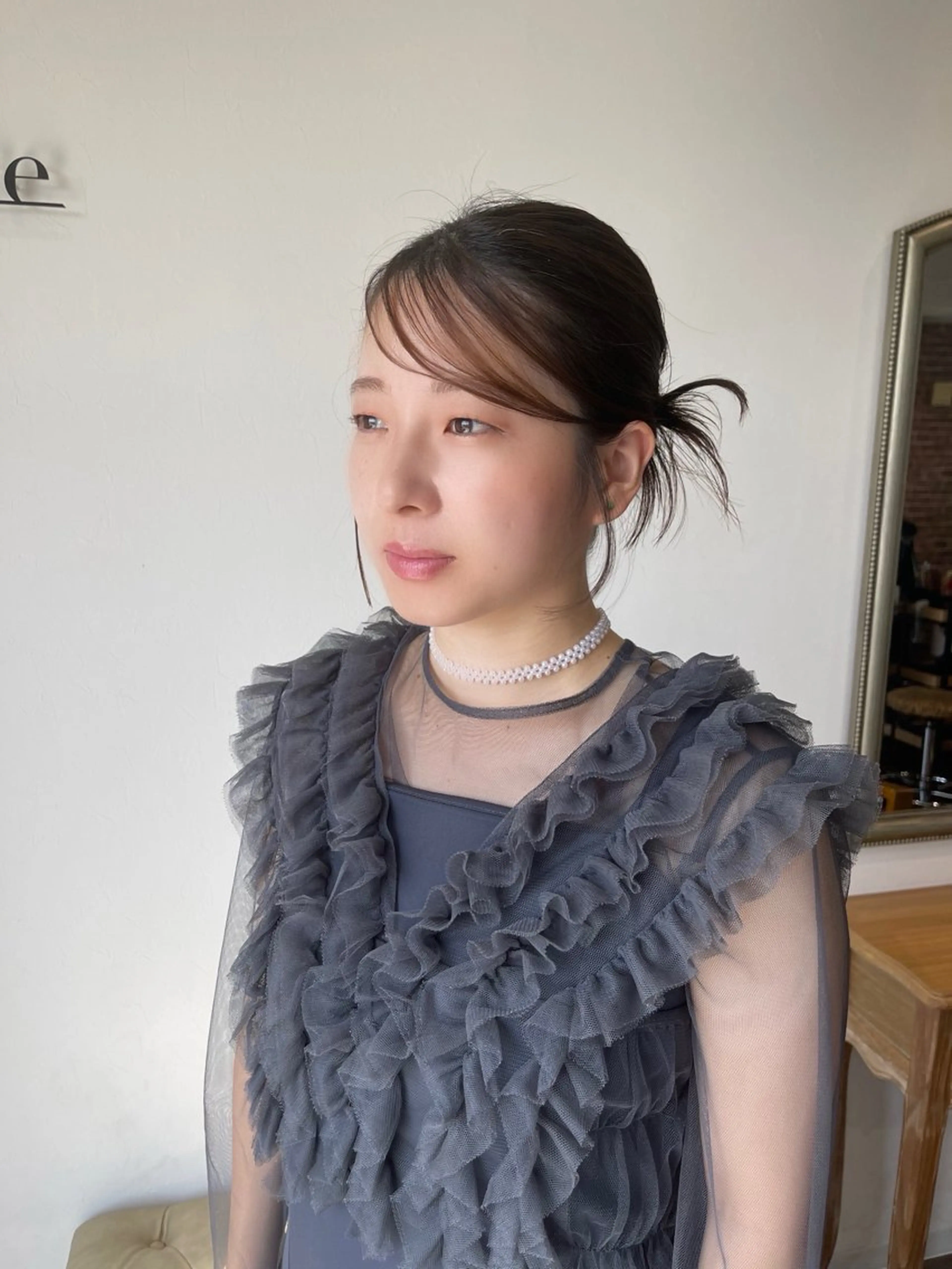 ミディアム ヘアアレンジ ヘアセット Felice Erikaのヘアスタイル