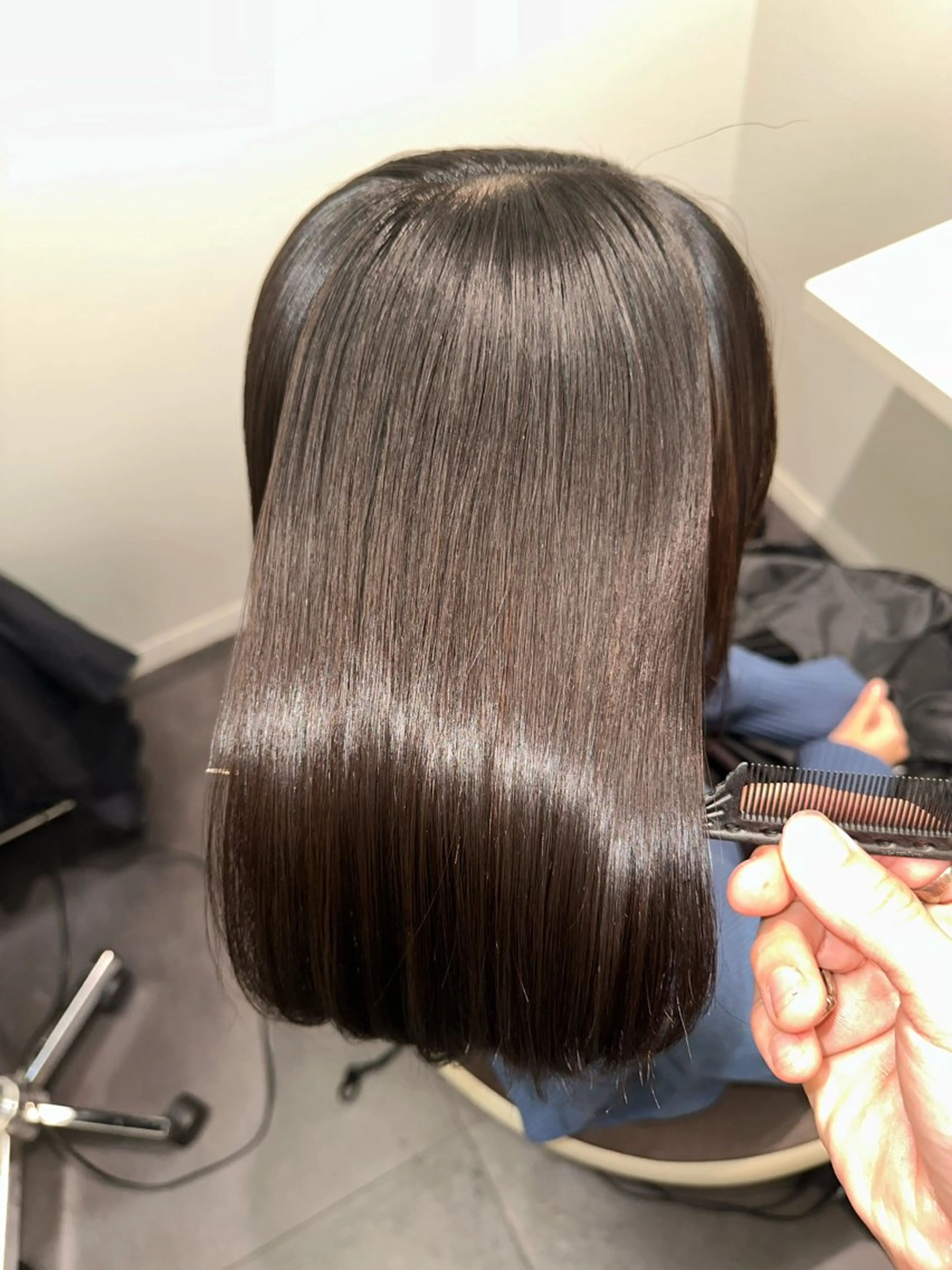 ミディアム Wisteria所属・美髪特化✨ 伊織✨縮毛矯正✨のヘアスタイル