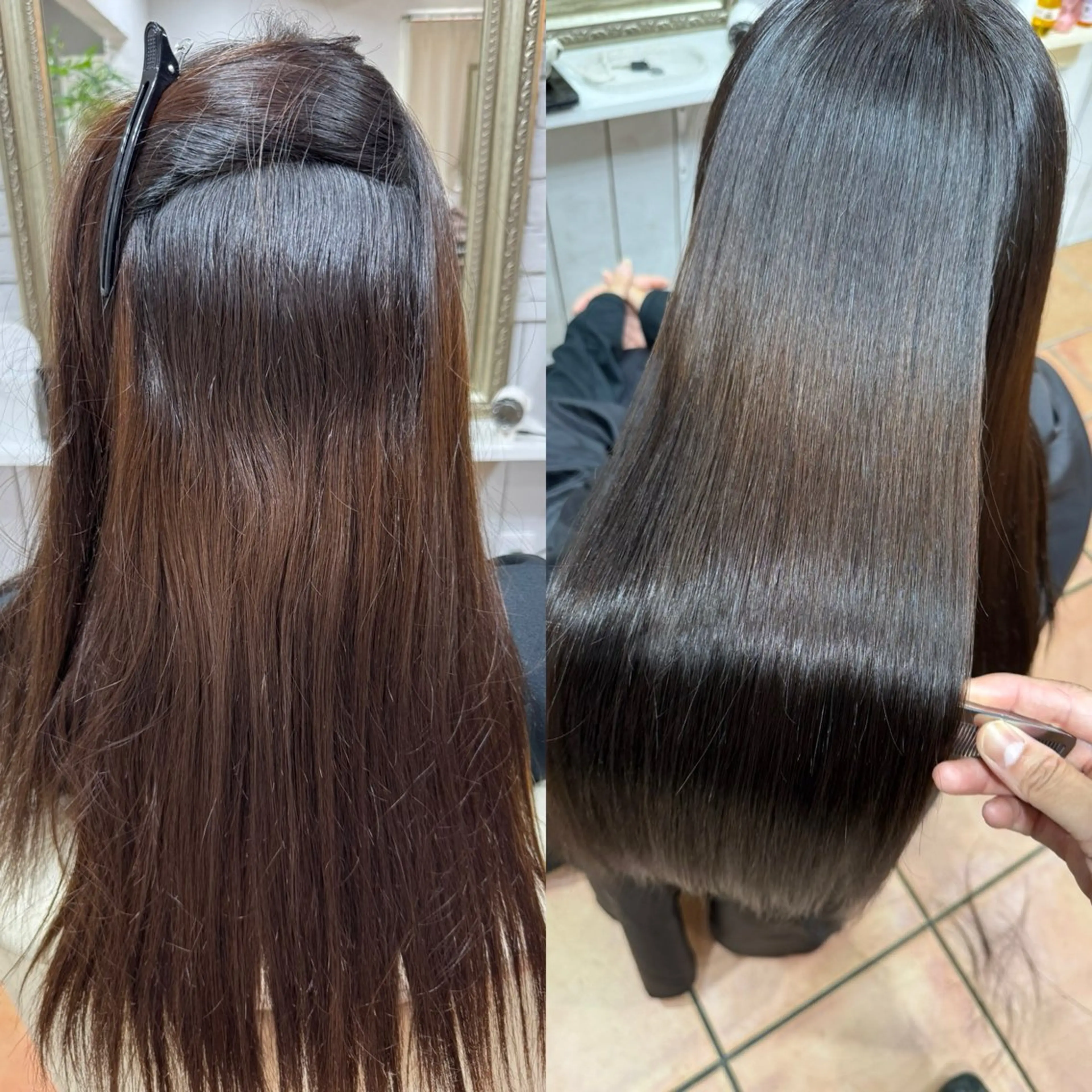 ロング 髪質改善美容室bokuno3号店所属・前髪生えぐせ直し♡ お顔周りカット☆スガのヘアスタイル