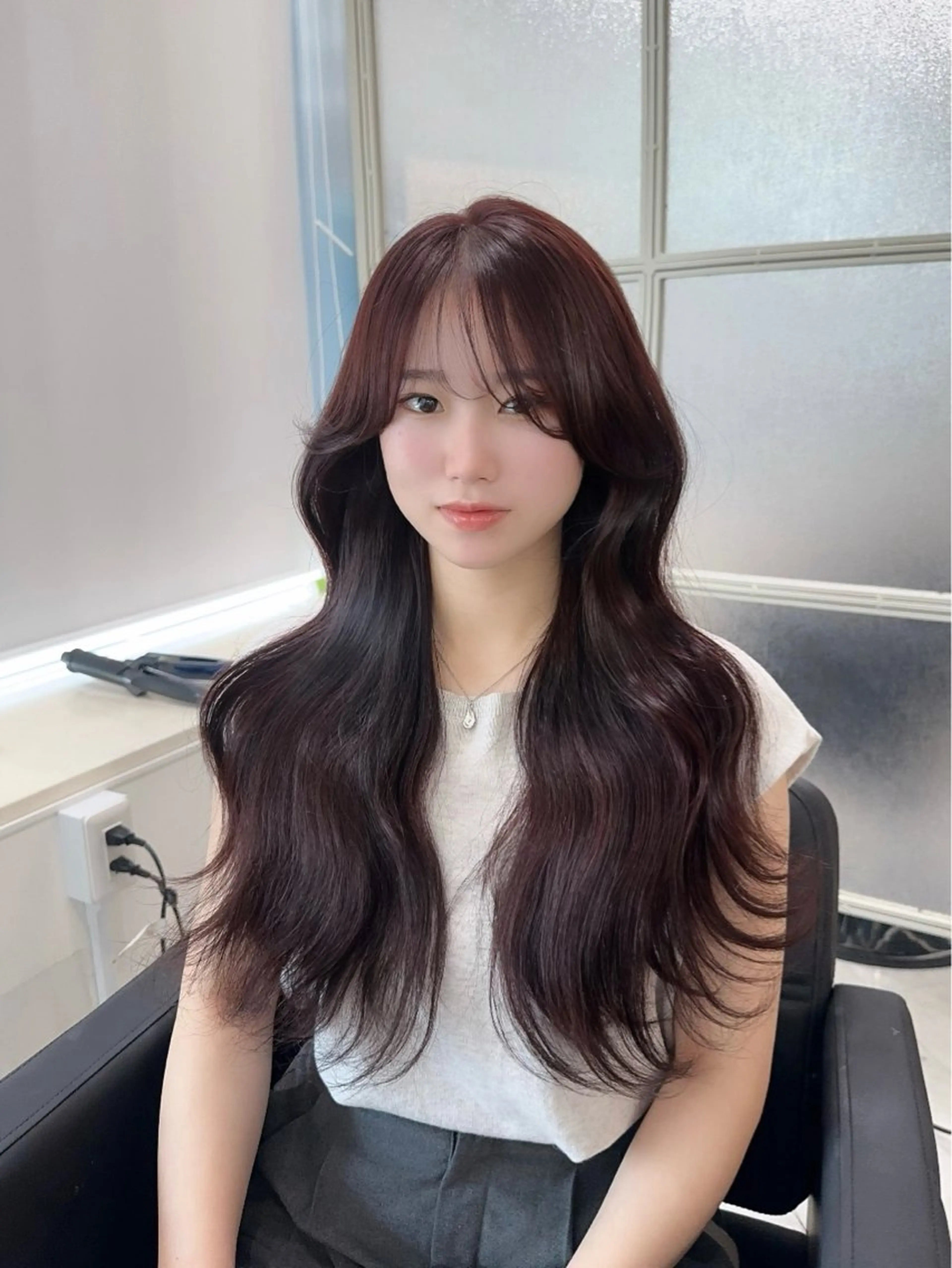 ロング 韓国ヘア/髪質改善 /natsuki🧸のヘアスタイル